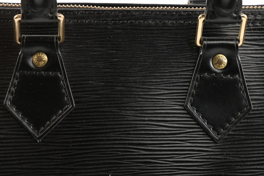 Louis Vuitton Noir Epi Leather Speedy 25 Handbag | EBTH