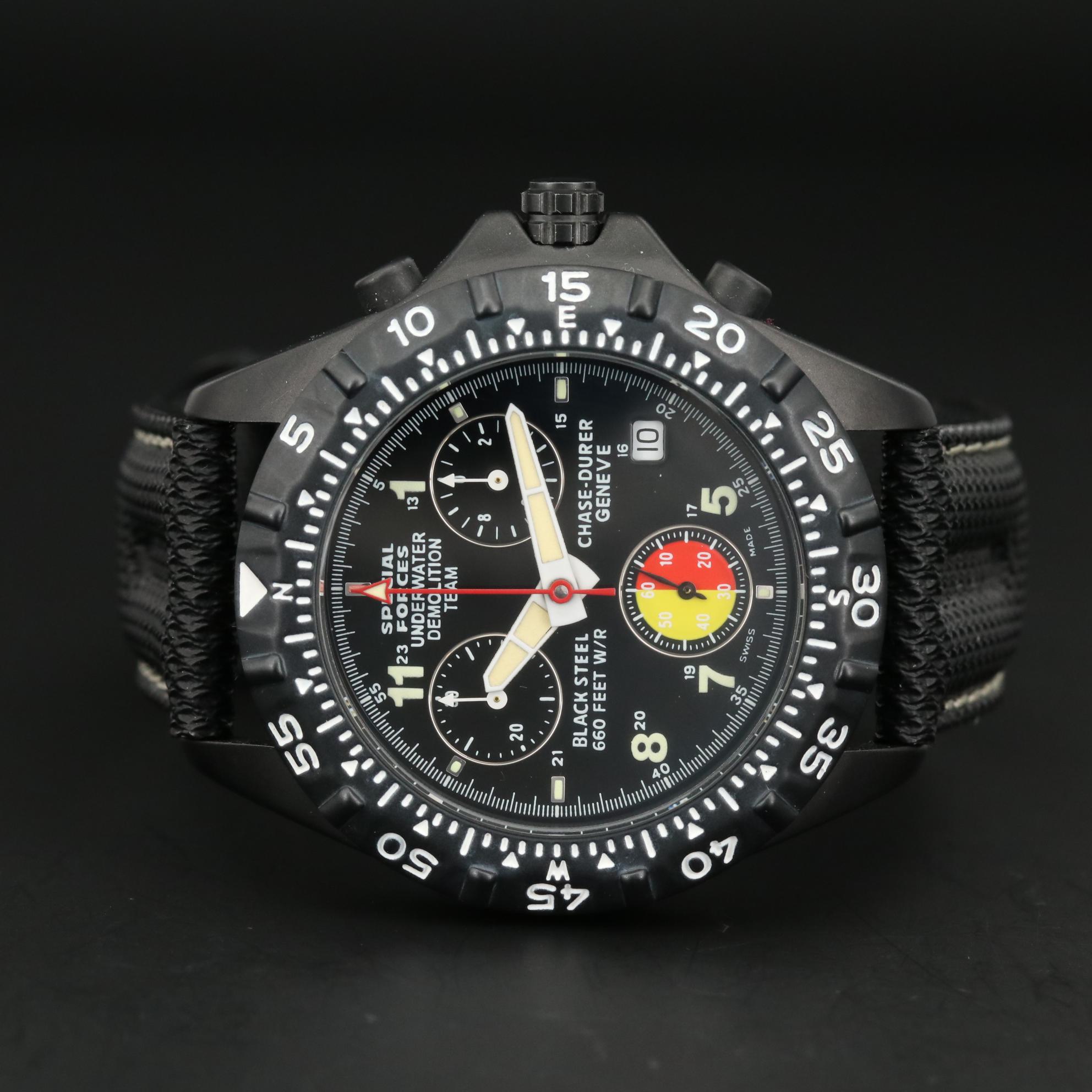 Chase Durer U.S. Special Forces Quartz Chronograph Wristwatch EBTH