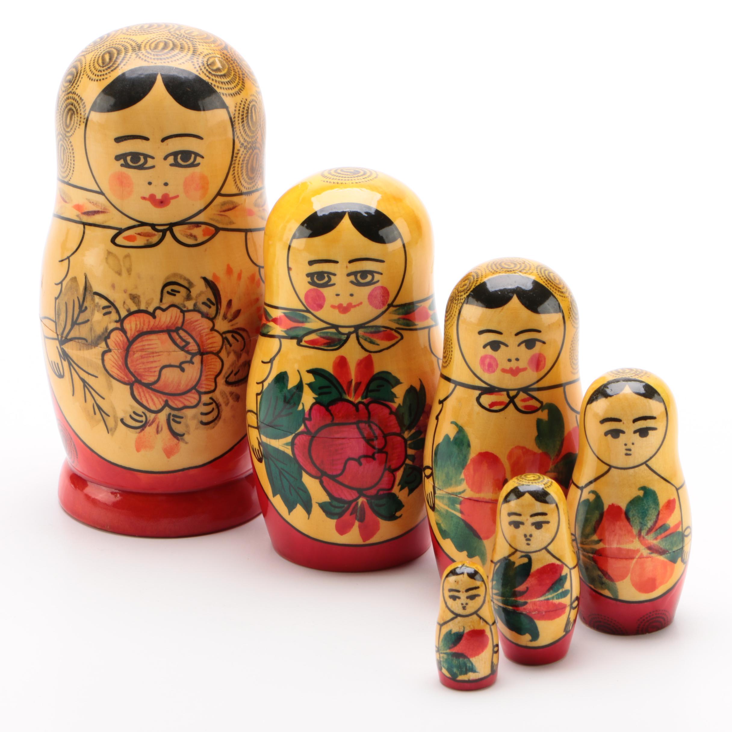 vintage matryoshka dolls