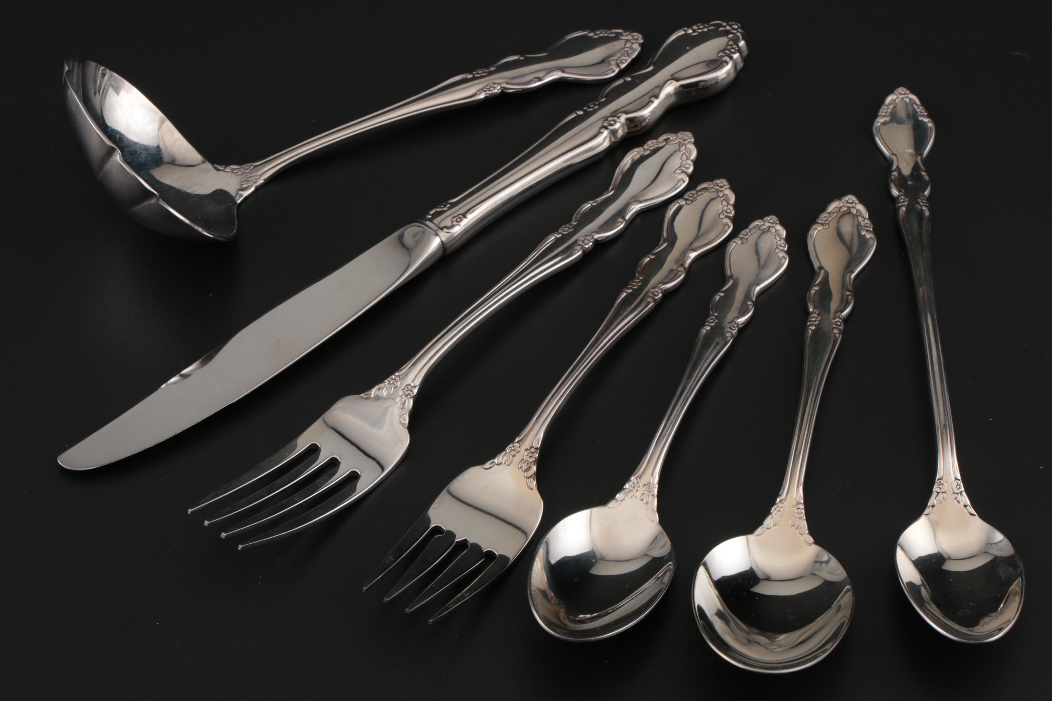 Oneida "Dover" Stainless Steel Flatware EBTH