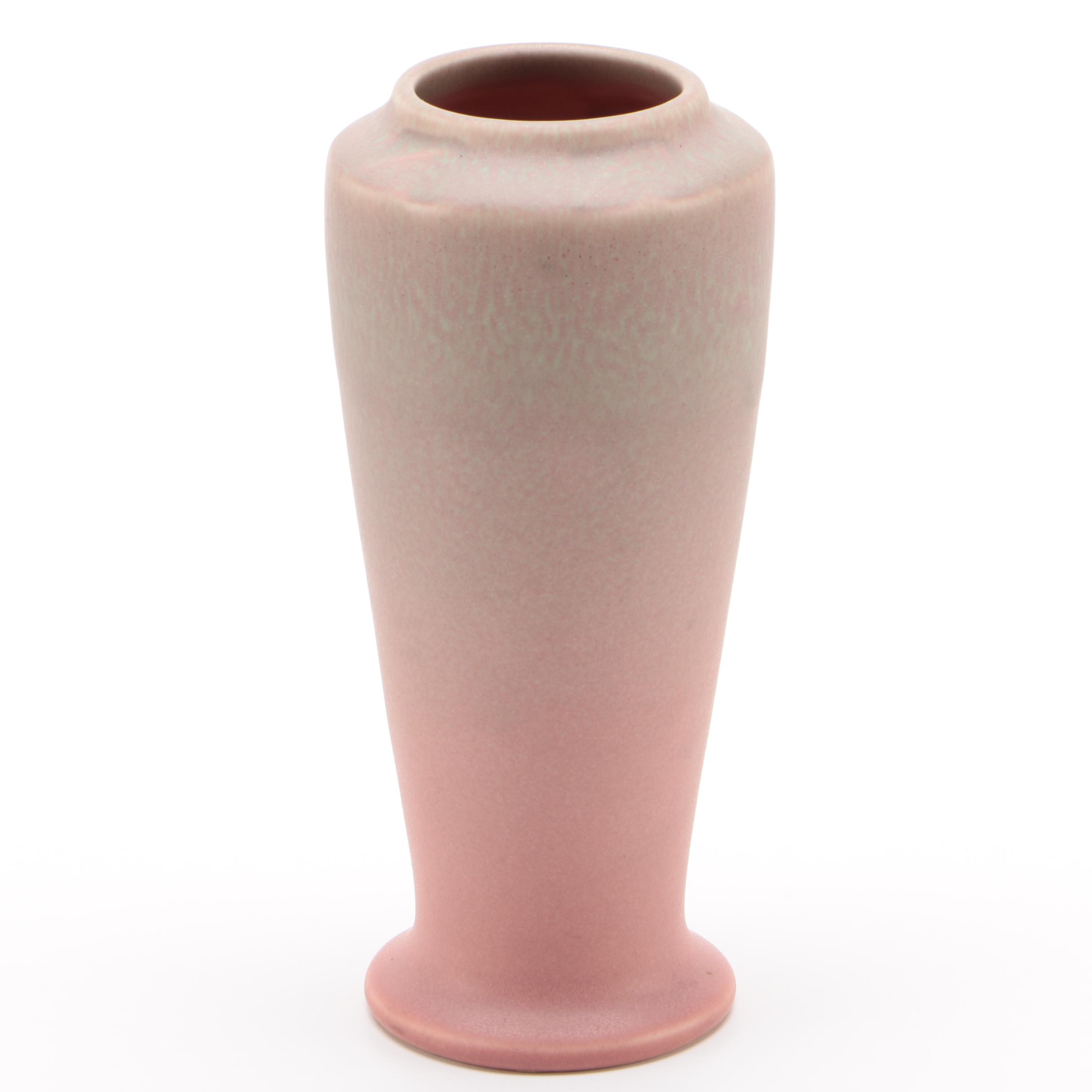 Rookwood Pottery Pink Matte Glaze Flower Vase, 1924 EBTH