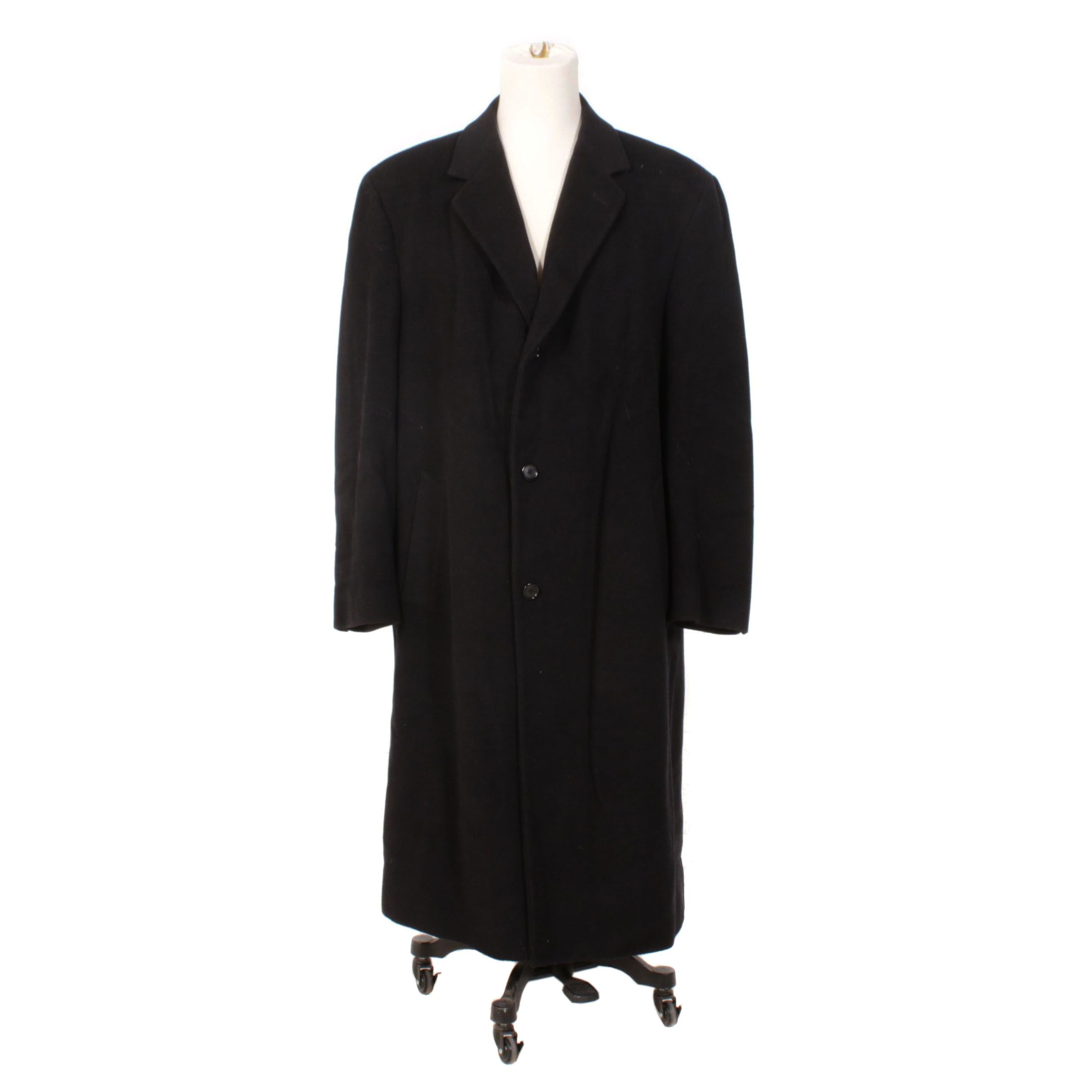 brooks brothers cashmere overcoat