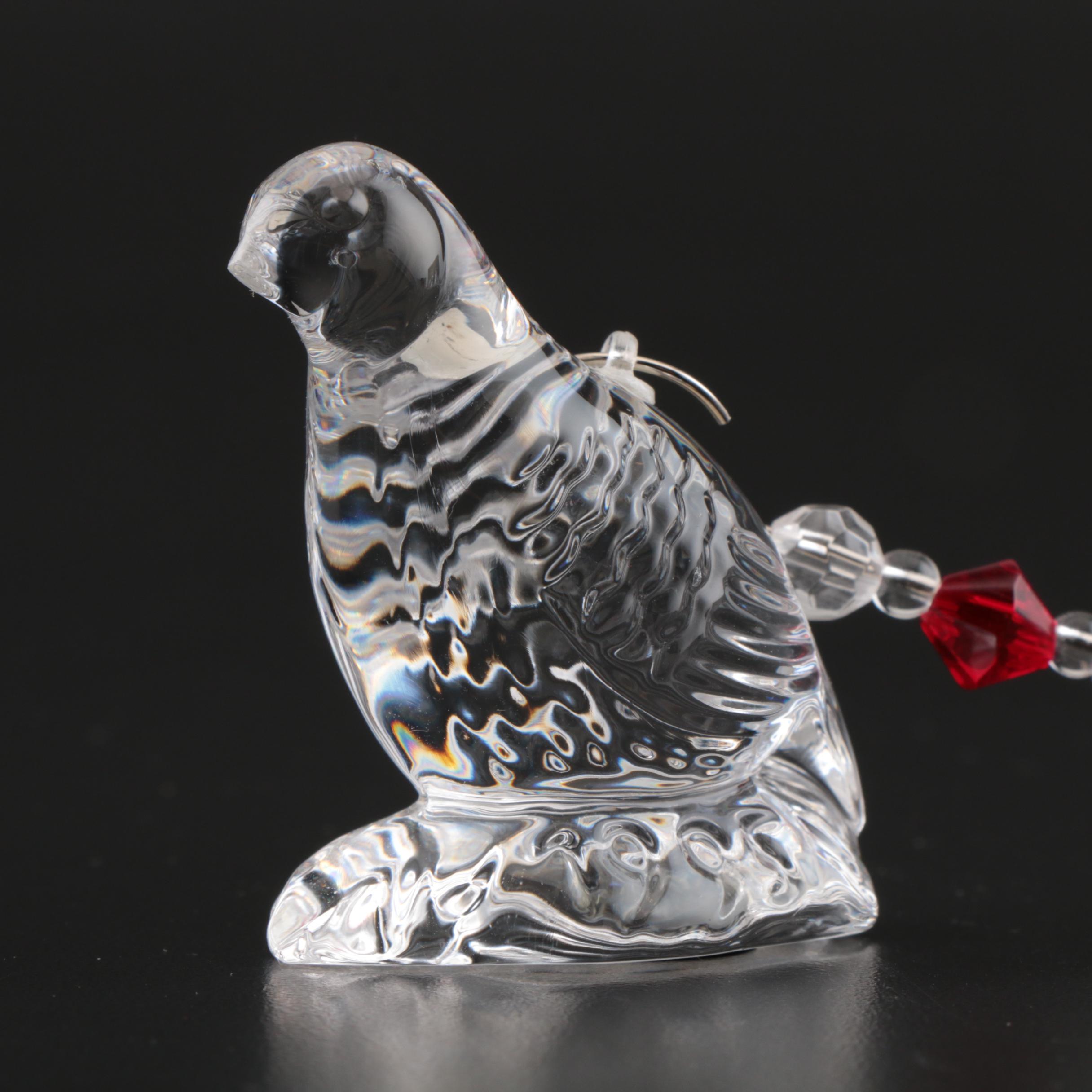 Waterford "Twelve Days of Christmas" Crystal Ornaments EBTH