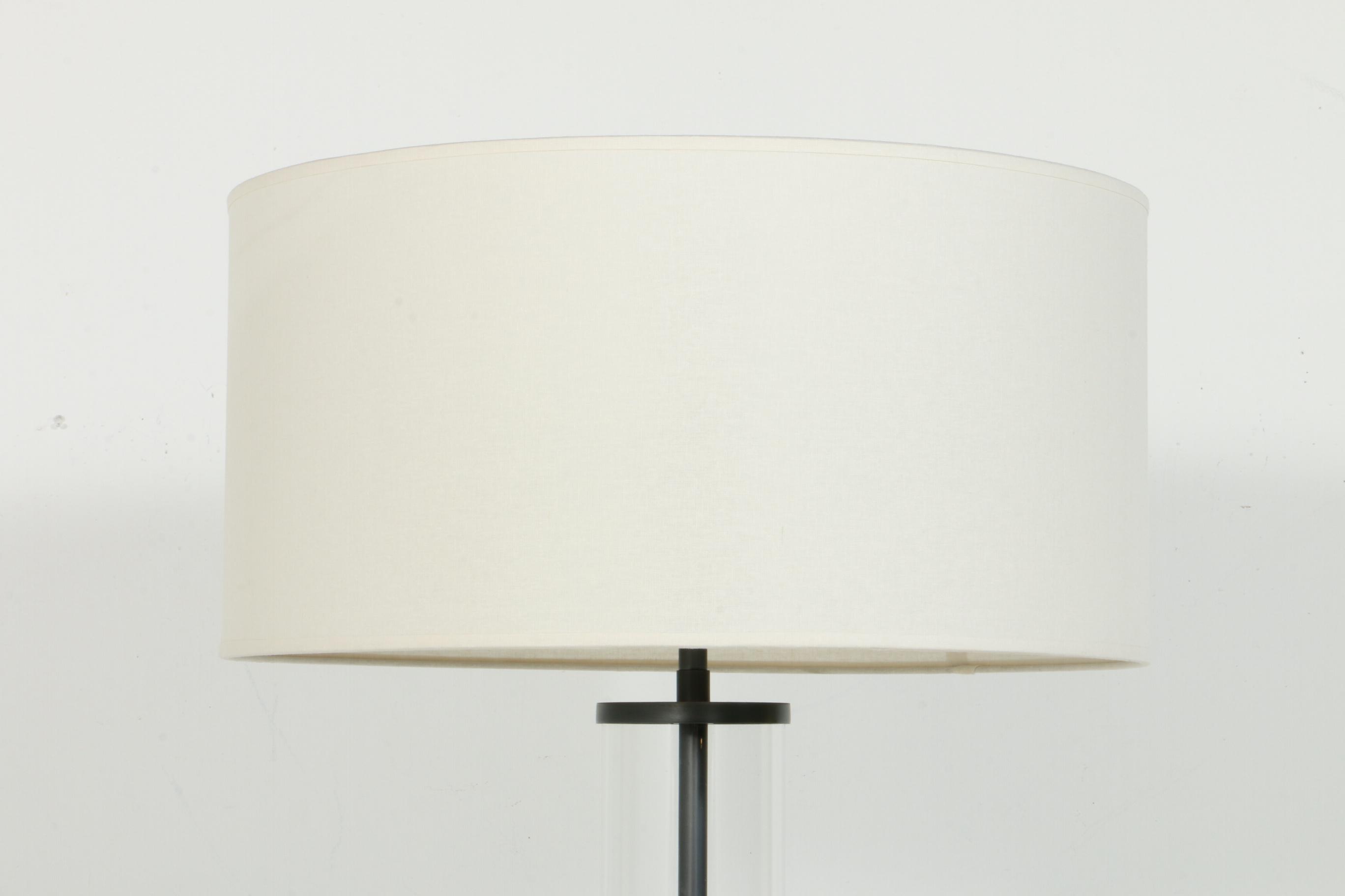 Restoration Hardware "French Column" Glass and Metal Floor ...