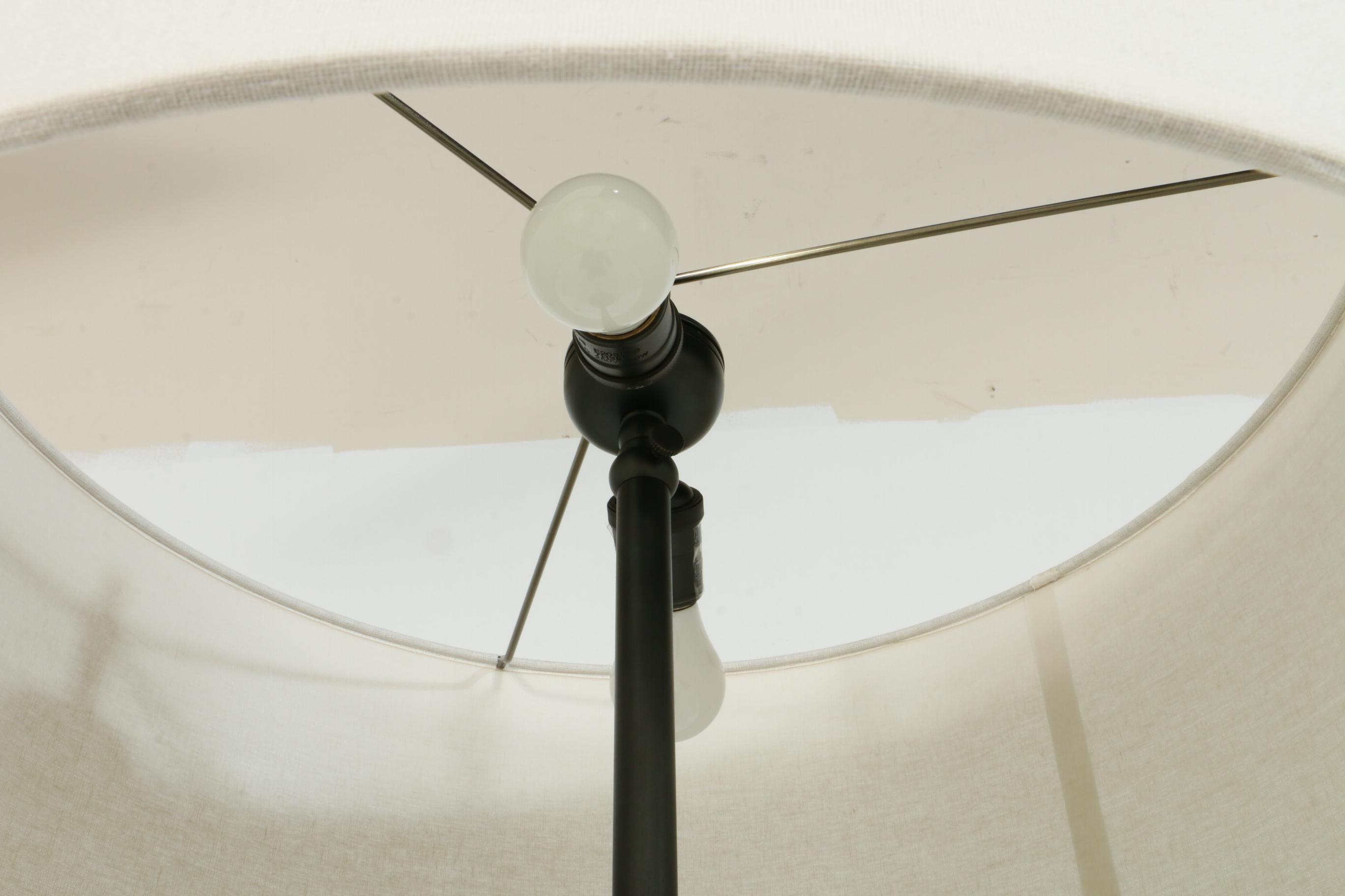 Restoration Hardware "French Column" Glass and Metal Floor ...