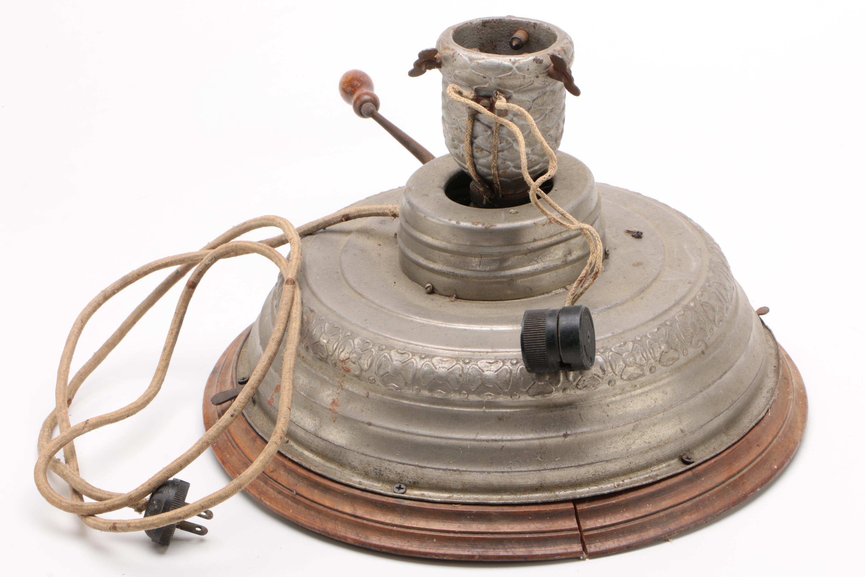 Illuminated Cast Iron and Lador Rotating Musical Christmas Tree Stands EBTH