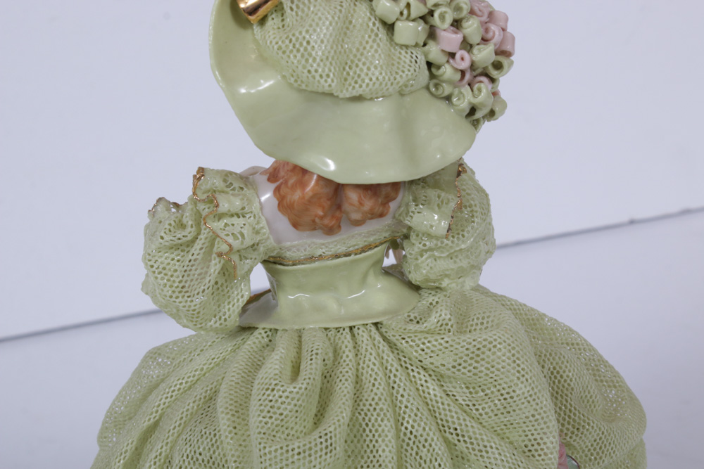Heirlooms of Tomorrow Porcelain Lace Dress Figurines EBTH