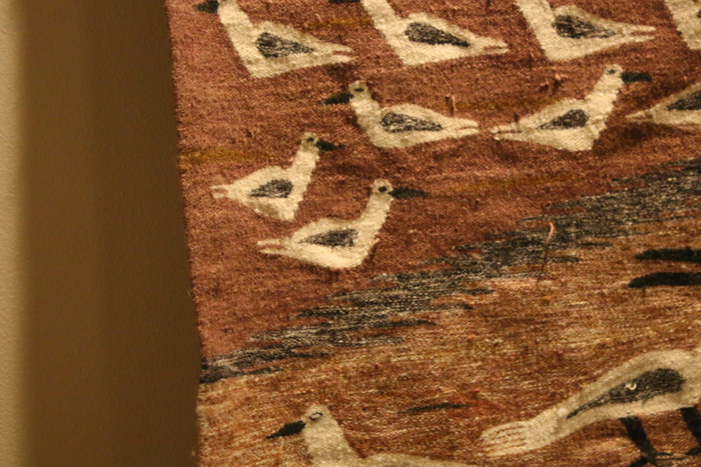 3'6 x 6'4 HandKnotted Egyptian Pictorial Rug EBTH