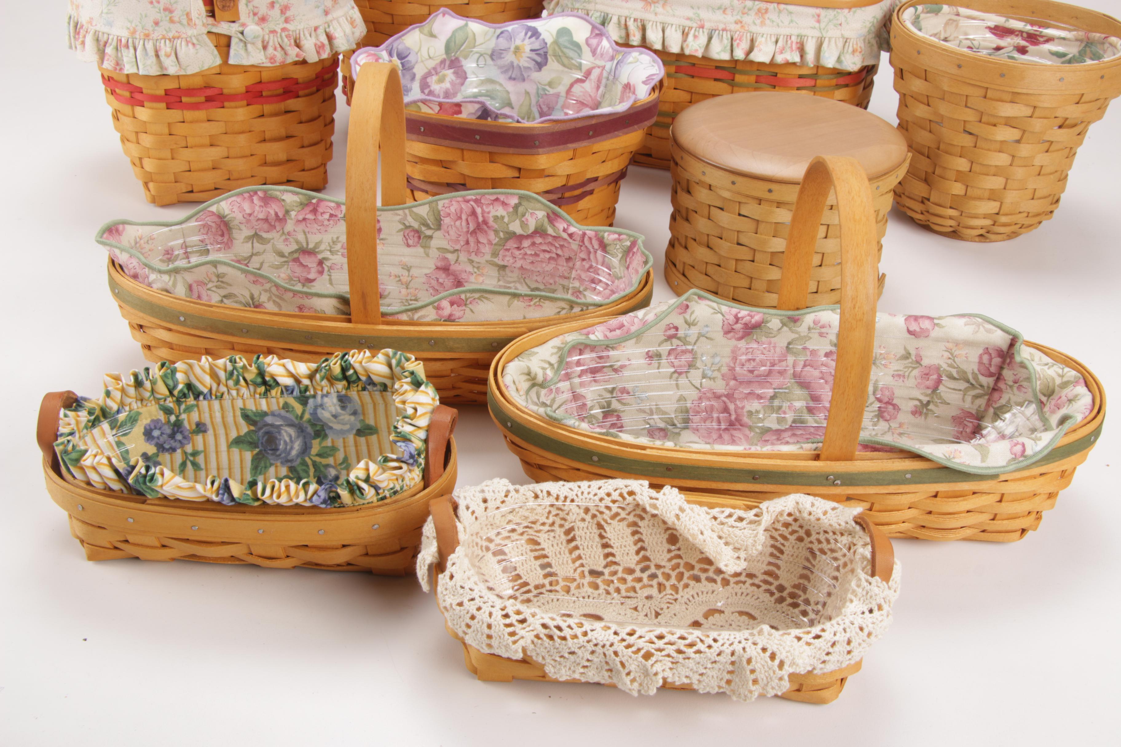 Longaberger May Series Baskets and Accessories EBTH