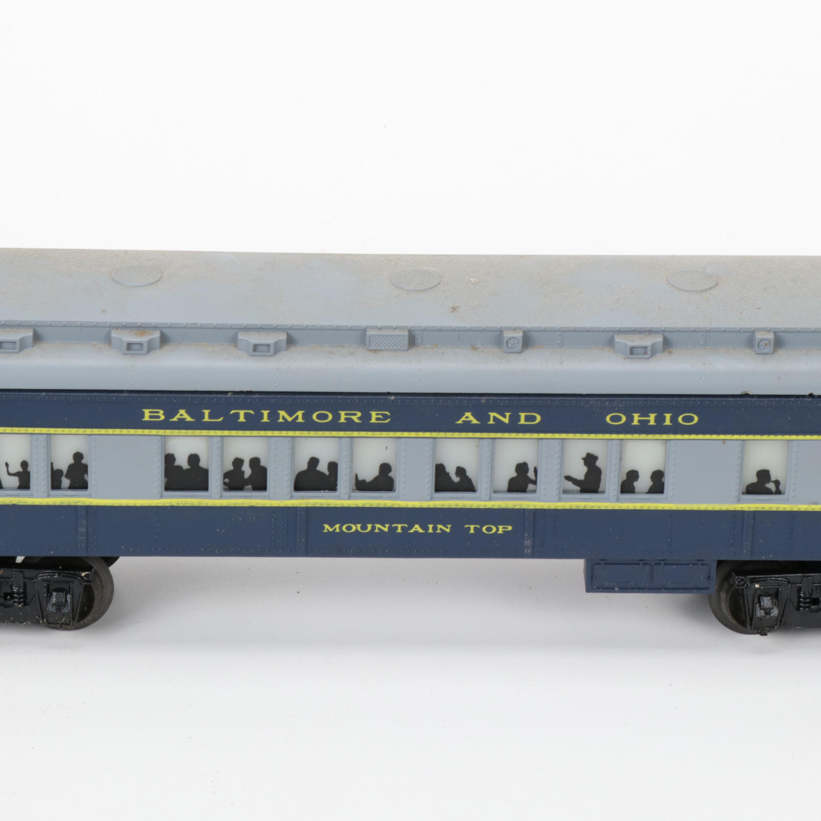 Lionel OScale Baltimore & Ohio Diesel and Passenger Cars EBTH