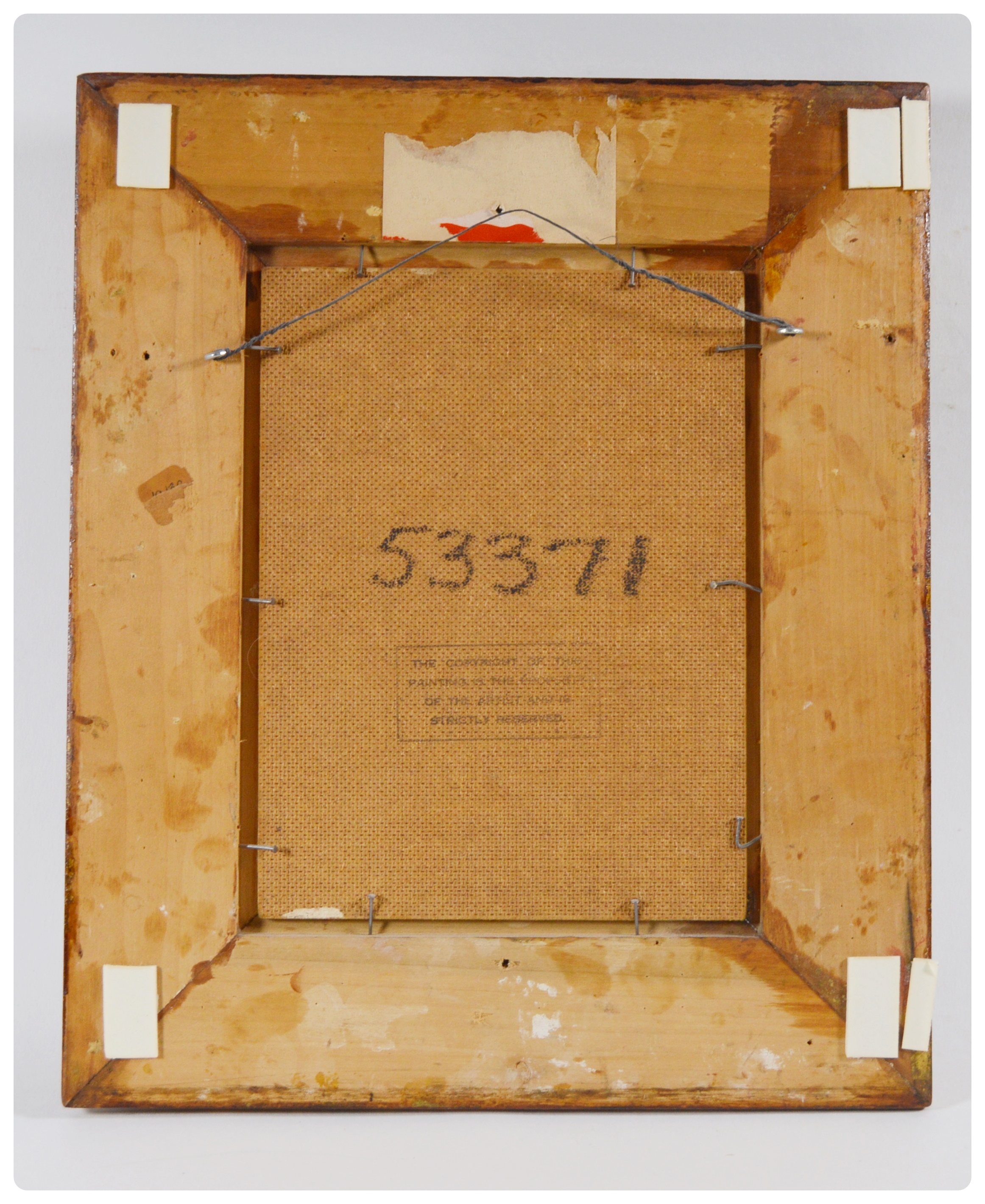 Fritz Muller Portrait Oil Painting of Monk EBTH