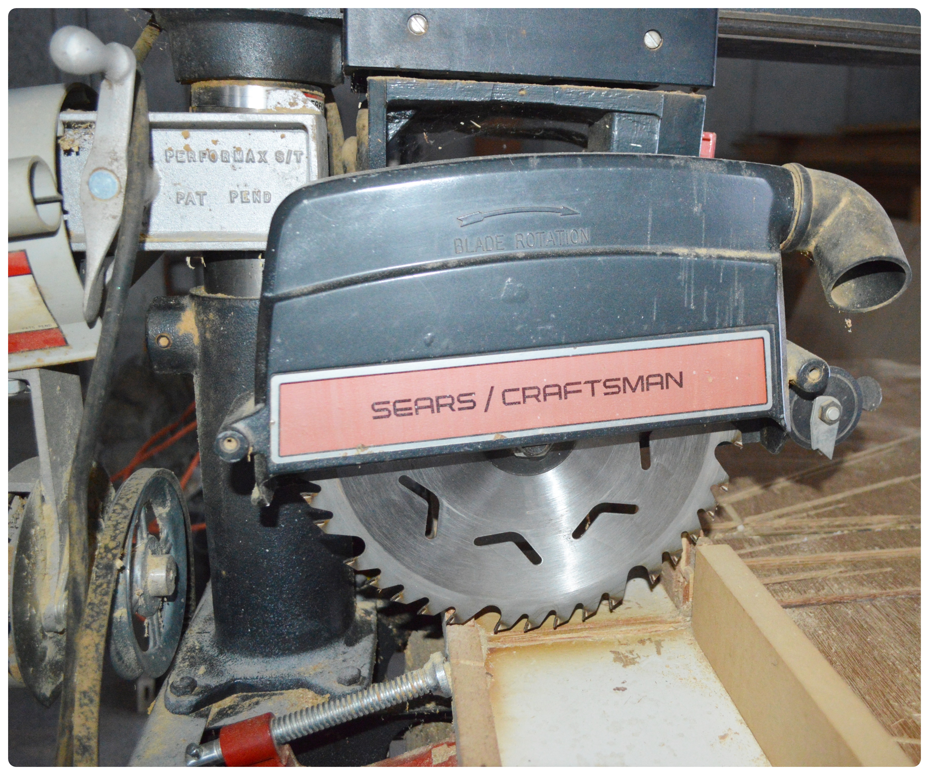 Craftsman 10" Radial Arm Saw with Performax S/T Drum Sander EBTH