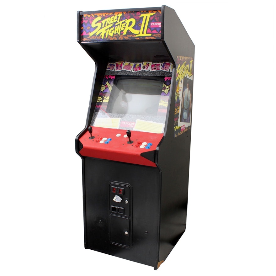 street fighter 2 turbo arcade machine