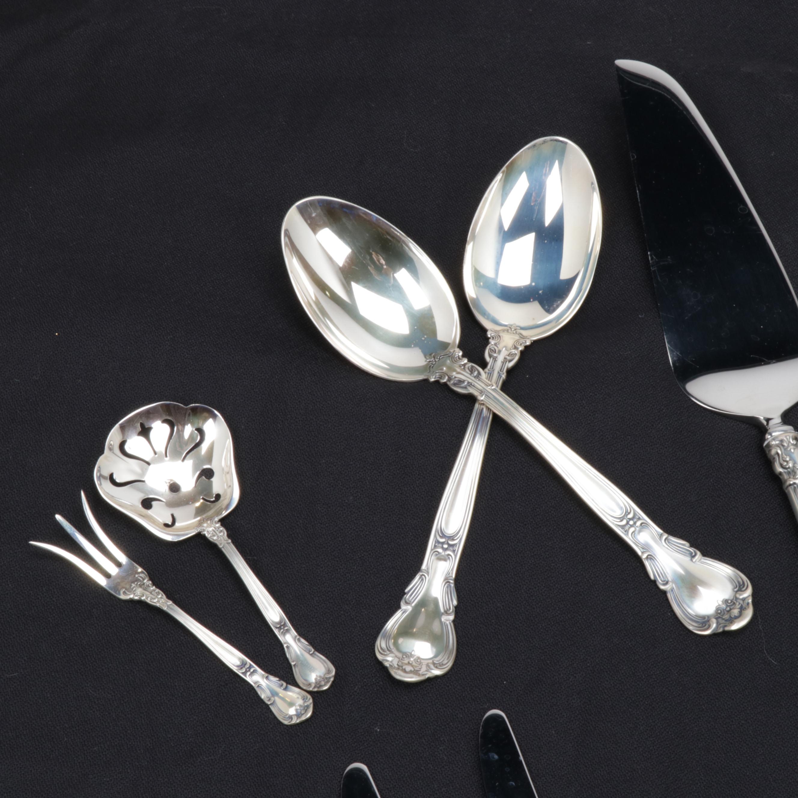 Gorham "Chantilly" Sterling Silver Flatware, Late 19th/Early 20th