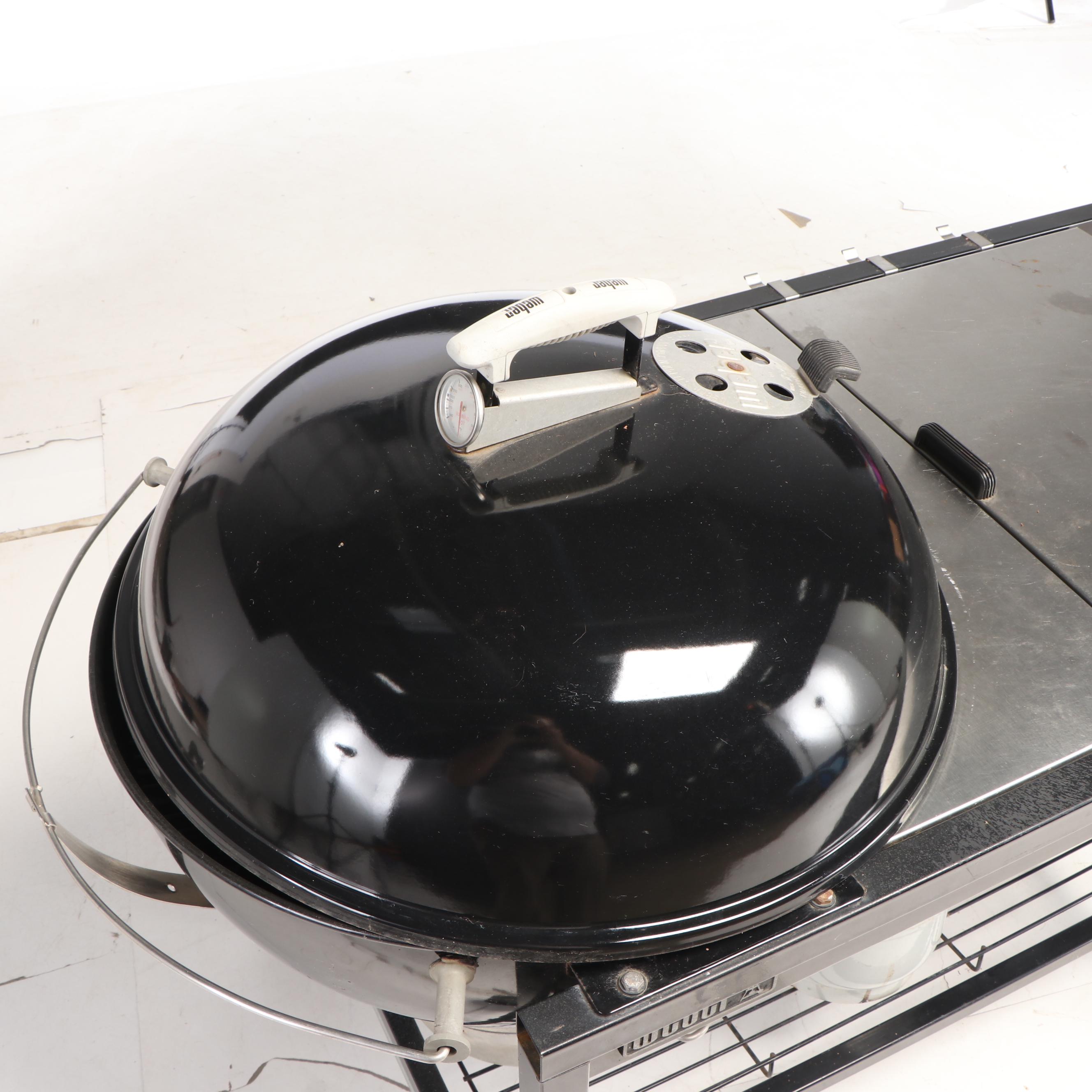 er Charcoal Grill with Propane Starter EBTH