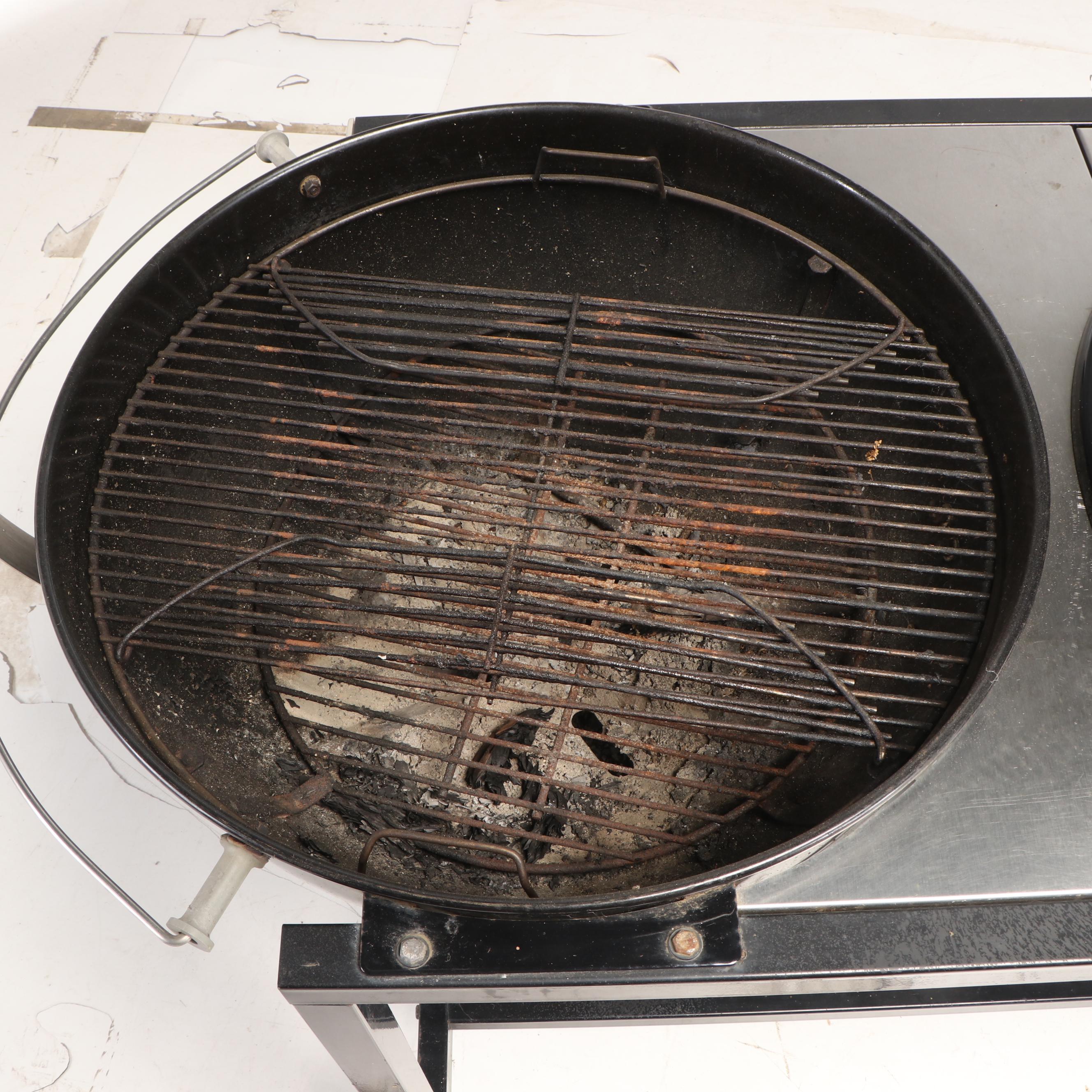 er Charcoal Grill with Propane Starter EBTH
