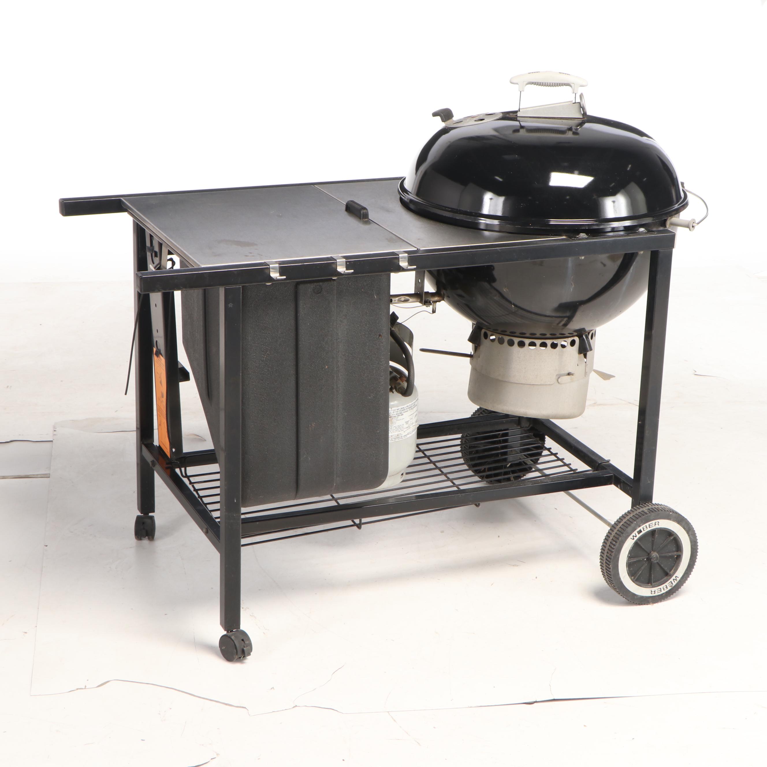 er Charcoal Grill with Propane Starter EBTH