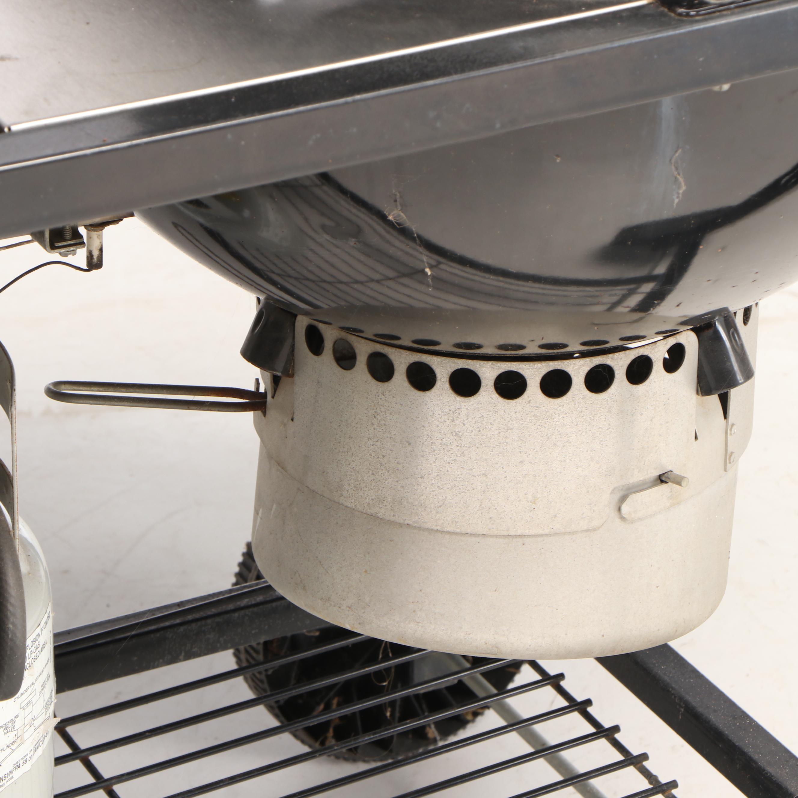 er Charcoal Grill with Propane Starter EBTH