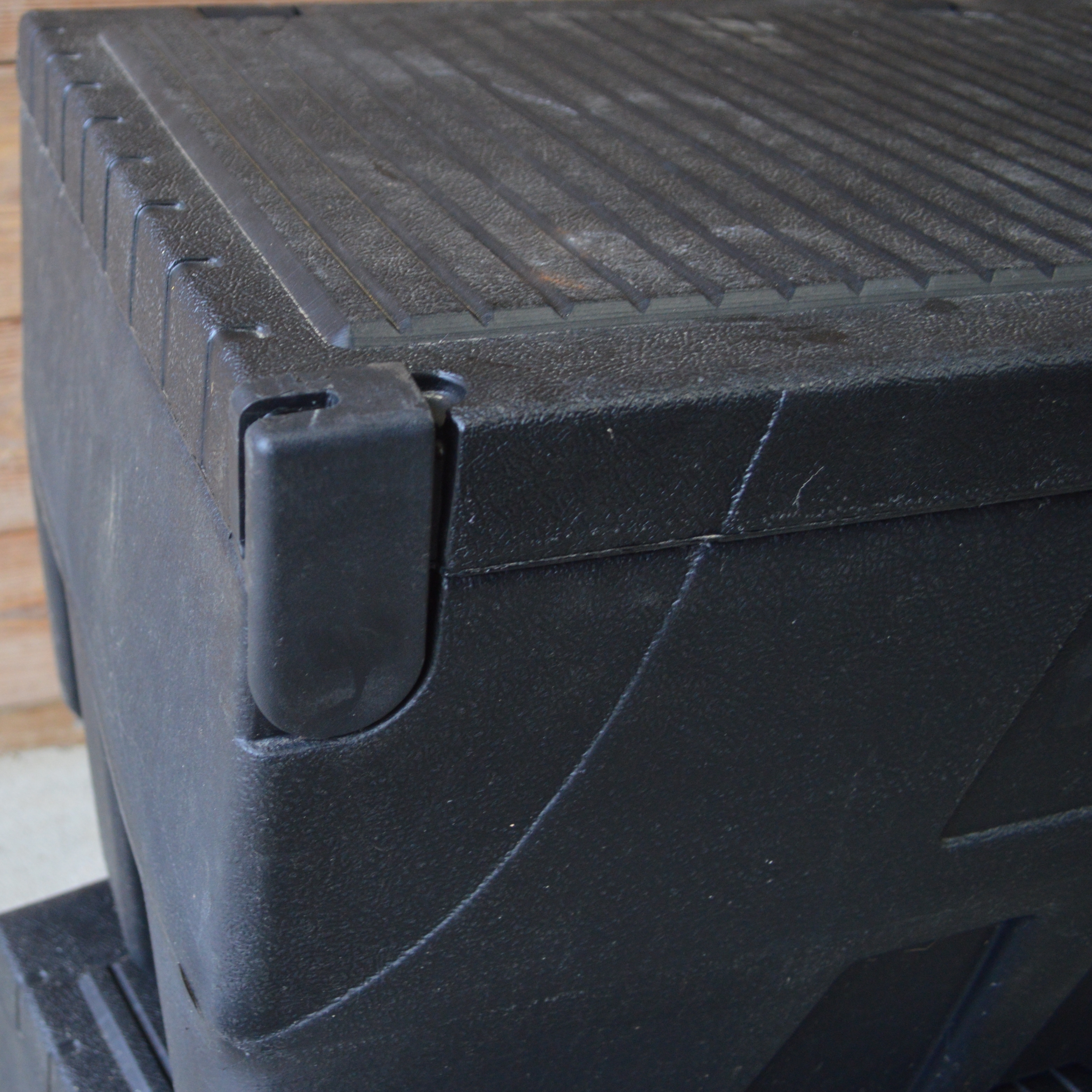 Pair of Delta Packer60 Plastic Truck Tool Boxes EBTH