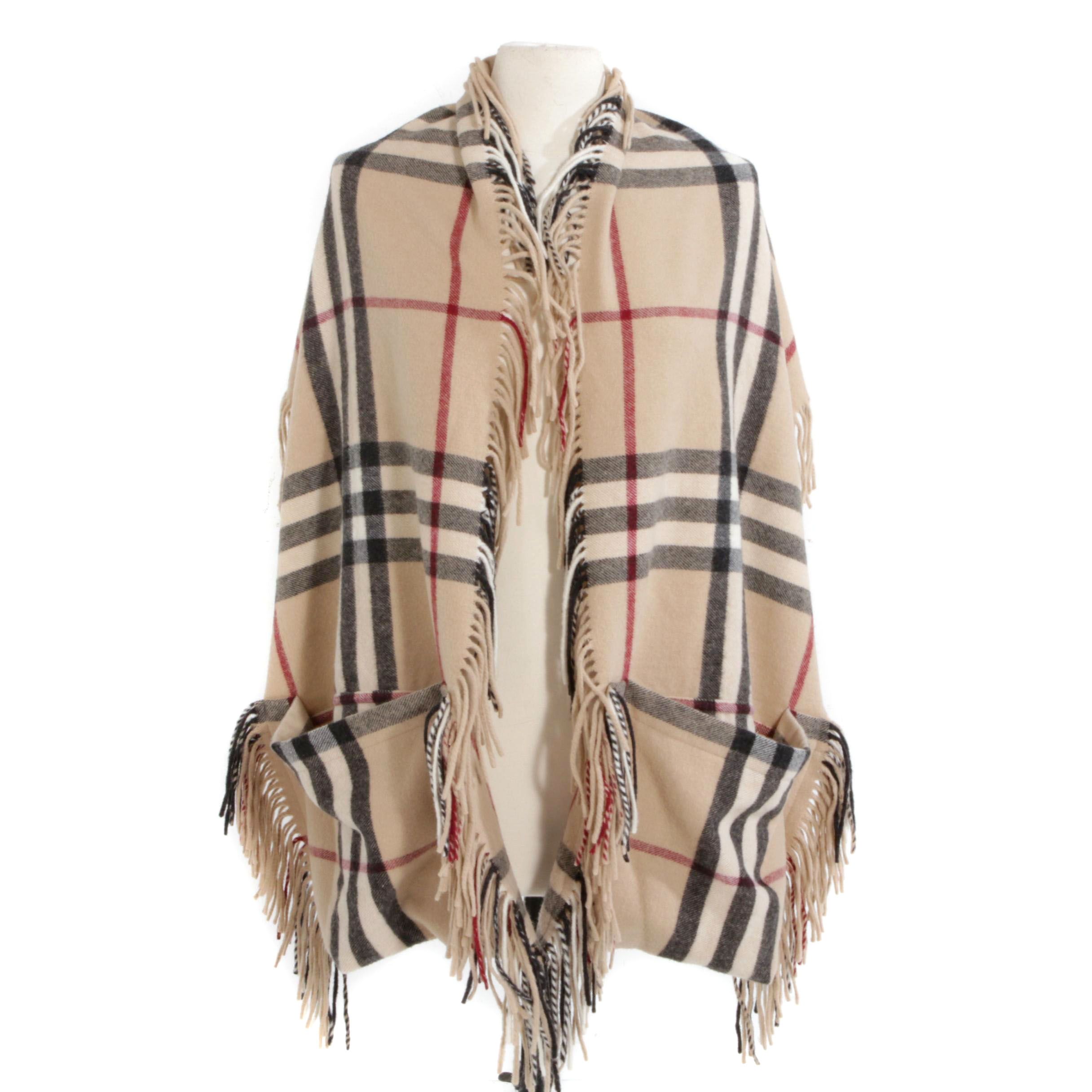 رسم بياني أسد الانسجة Burberry Shawl With Pockets Strengthflexibilitybalance Com
