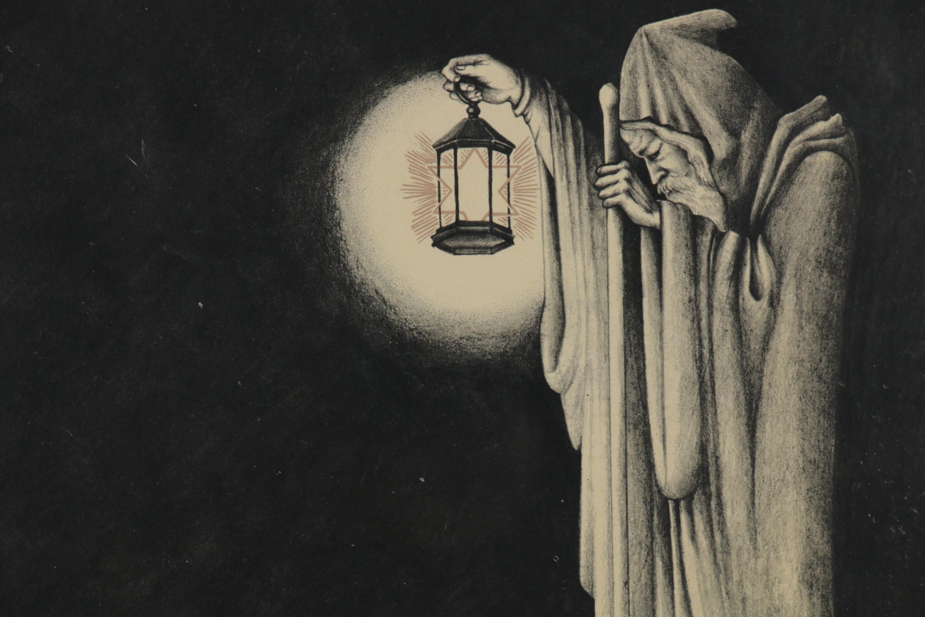 Inner Sleeve Artwork of Led Zeppelin IV "The Hermit" EBTH