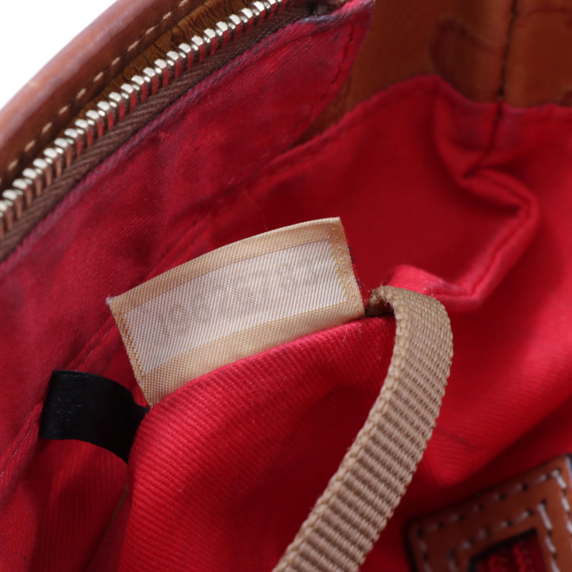 Dooney & Bourke Masters Golf Tournament Embossed TwoTone Leather