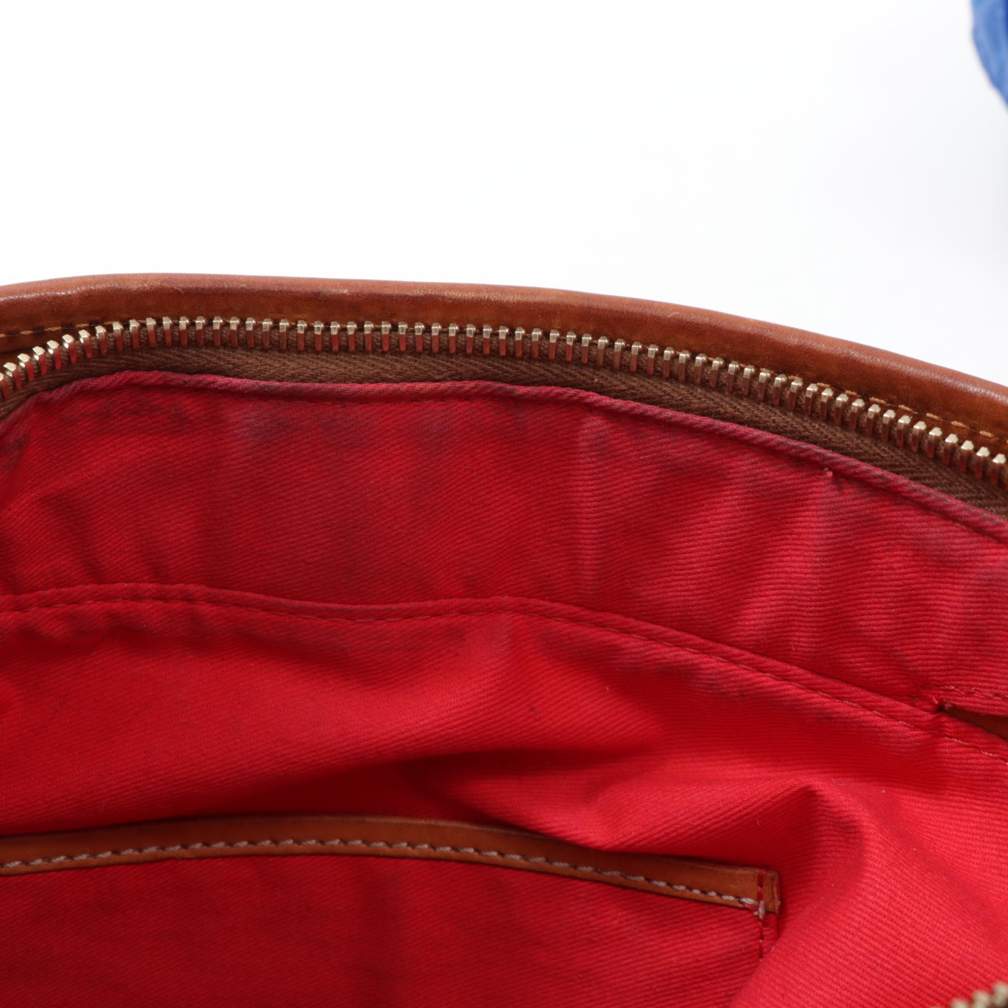 Dooney & Bourke Masters Golf Tournament Embossed TwoTone Leather