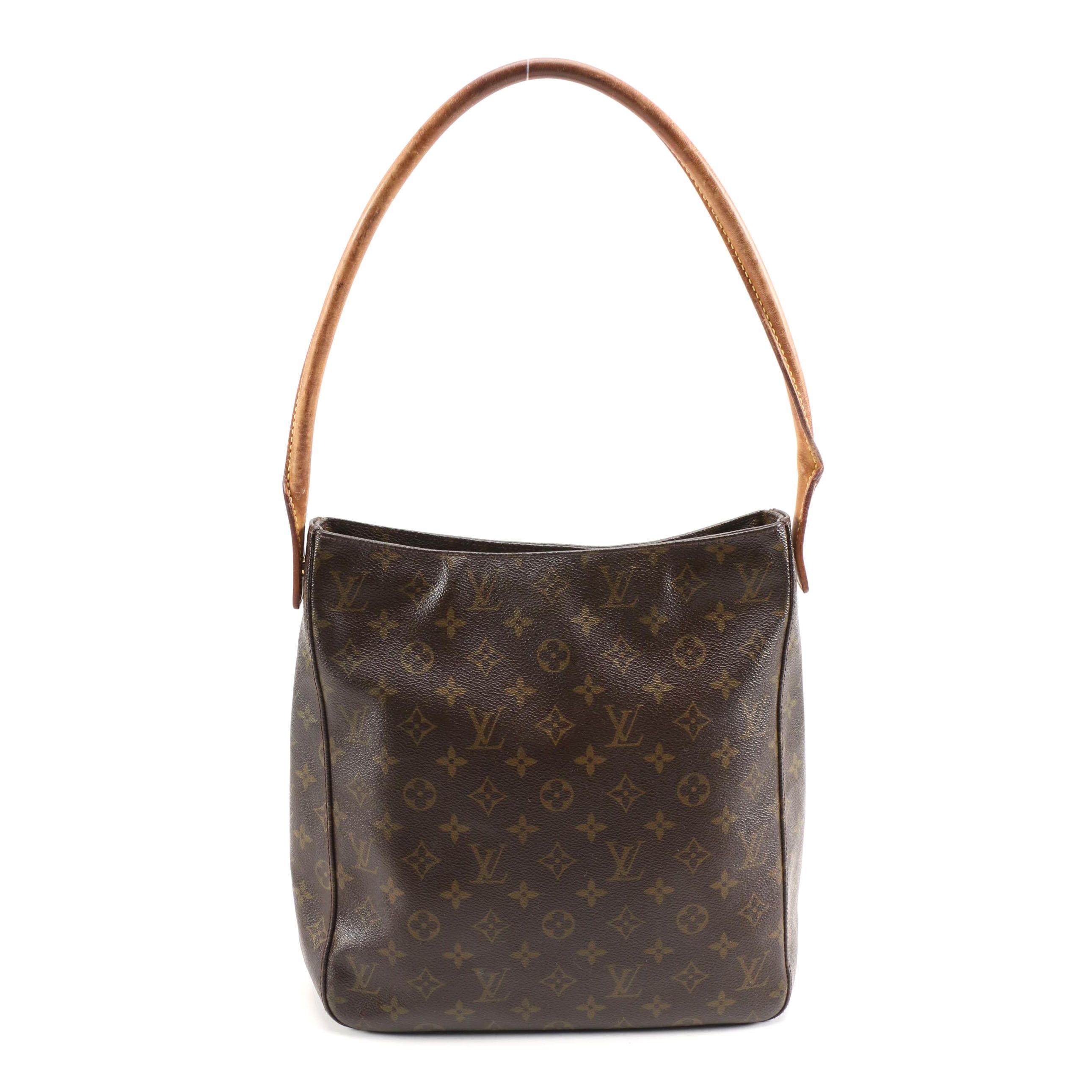 Louis Vuitton Looping GM Shoulder Bag in Monogram Canvas and Vachetta