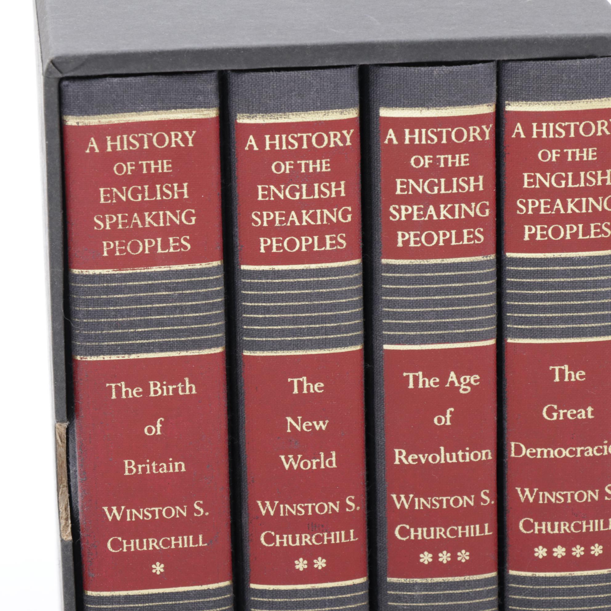 "A History of the English Speaking Peoples" by Winston Churchill EBTH