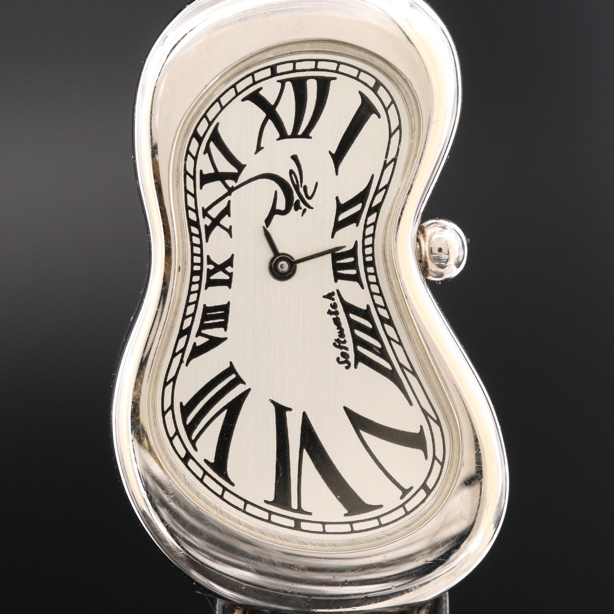 Salvador Dali Softwatch By Exaequo Stainless Steel Quartz Wristwatch EBTH