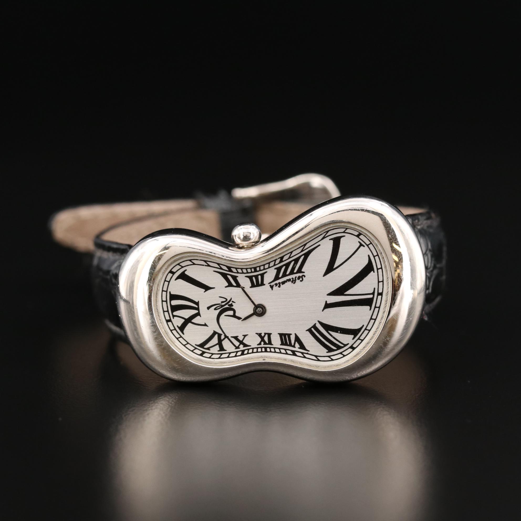 Salvador Dali Softwatch By Exaequo Stainless Steel Quartz Wristwatch EBTH