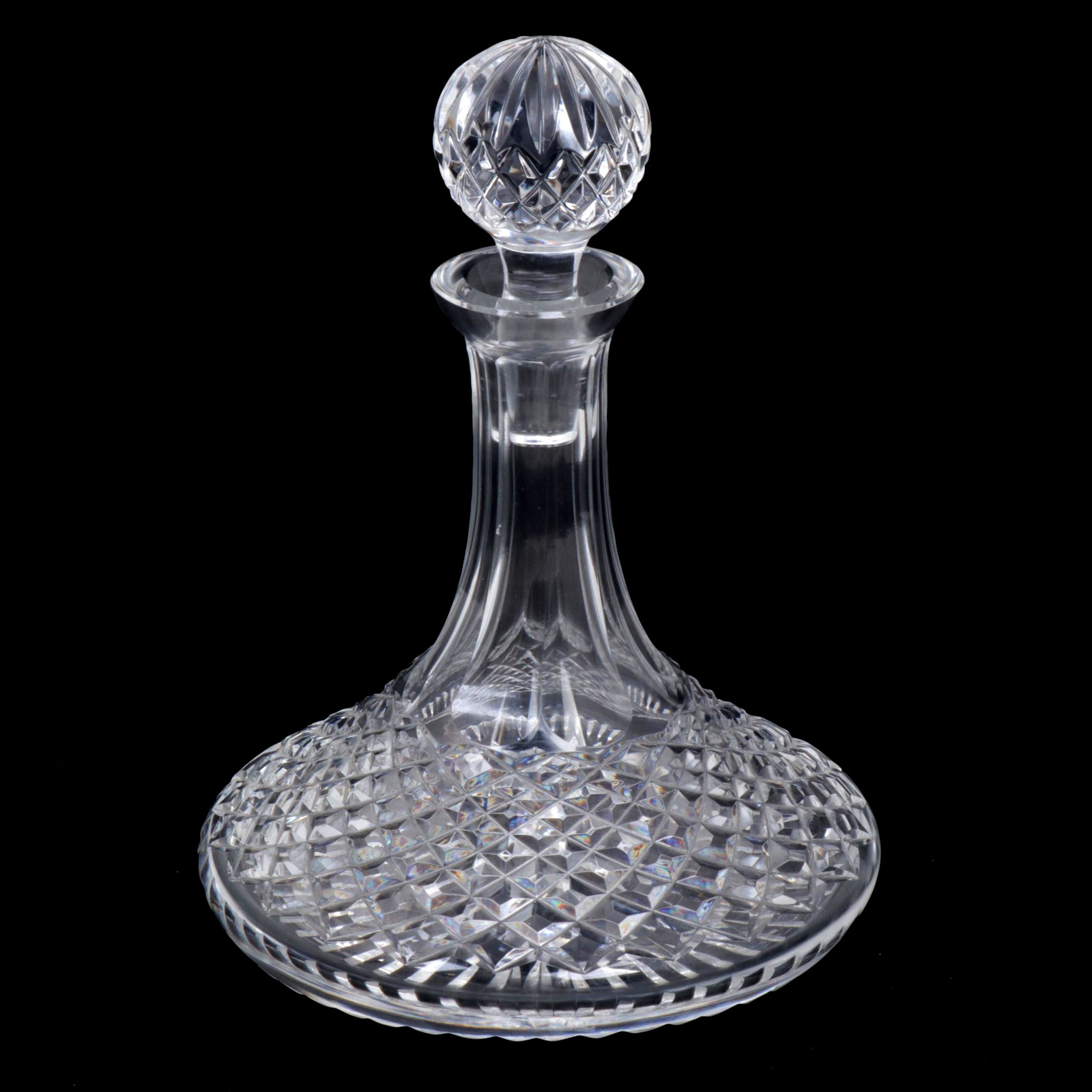 Waterford Crystal "Alana" Ships Decanter EBTH