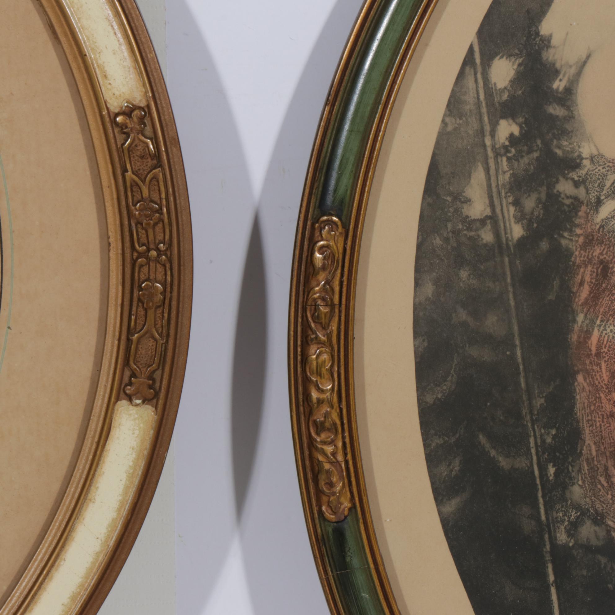 Art Deco Lithographs Including Courcelles "In Repose" EBTH