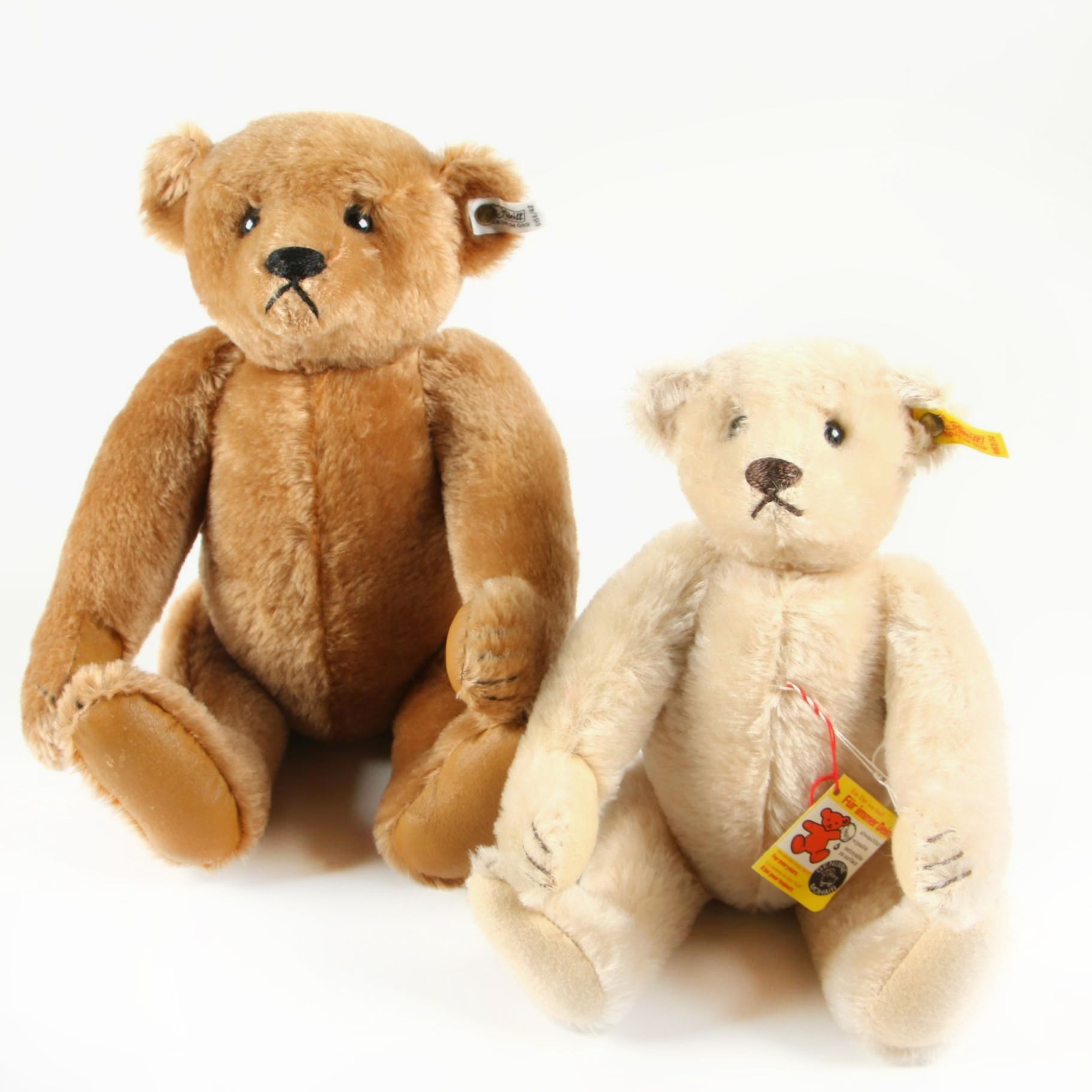 jointed teddy bear with growler