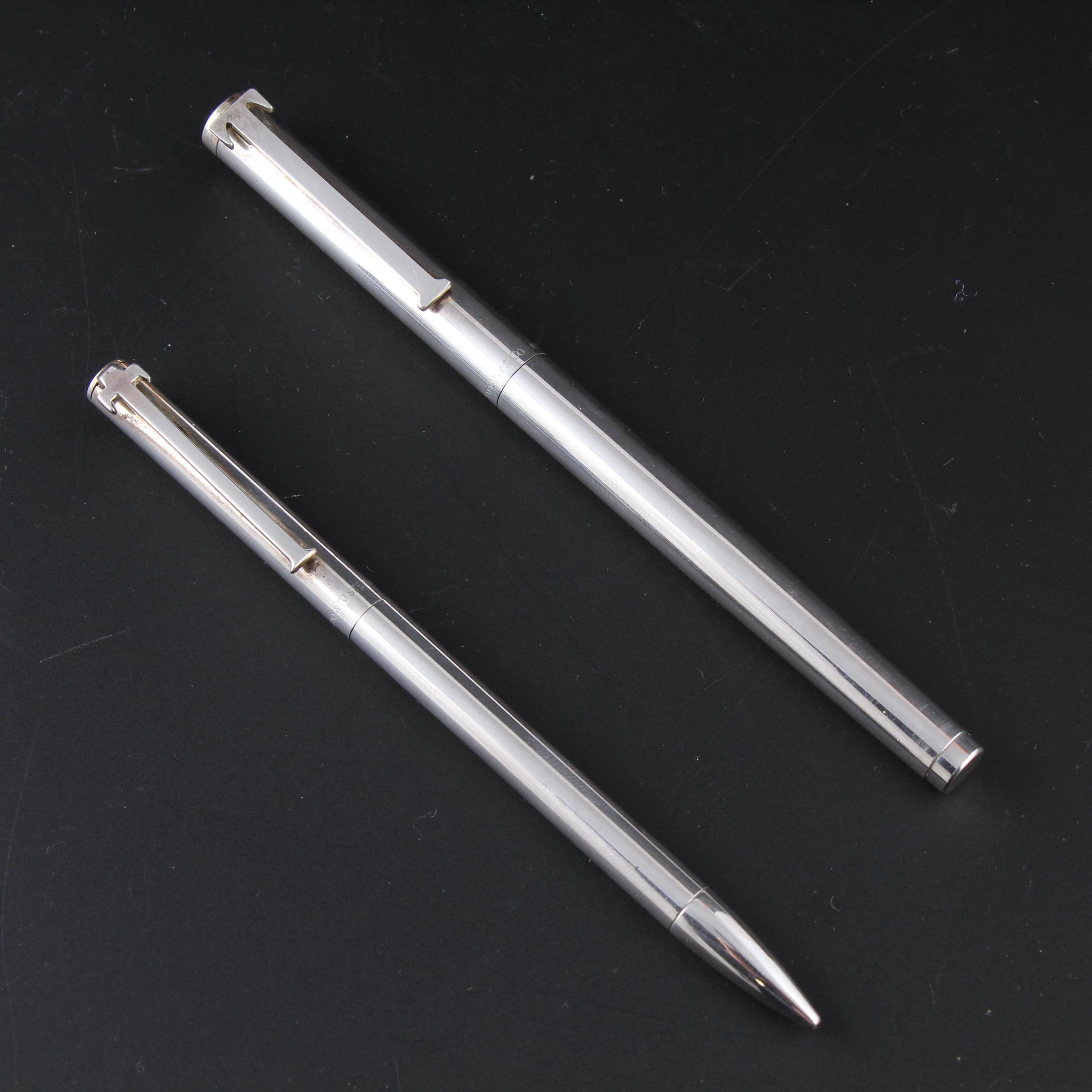 tiffany and co pen and pencil set