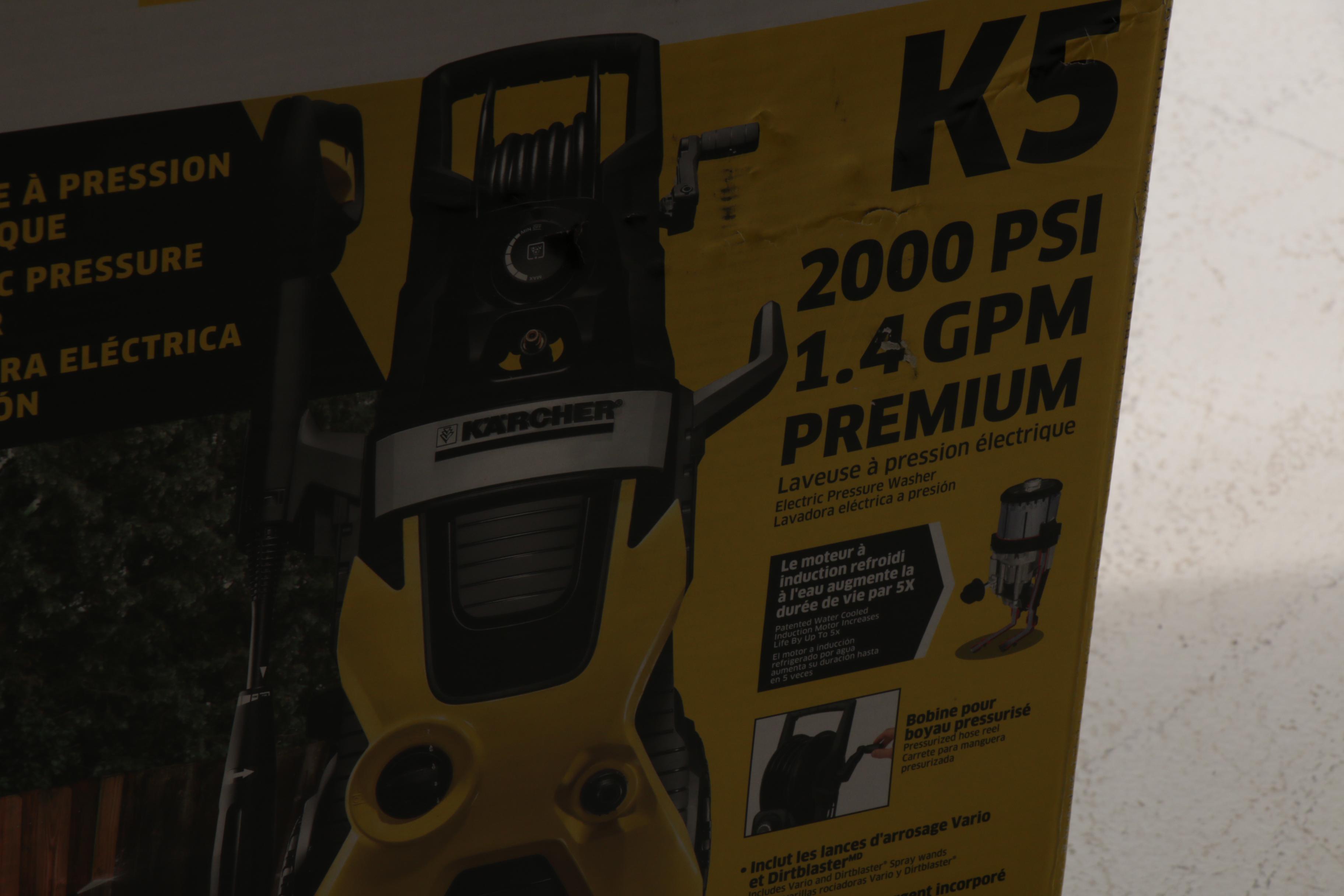 KÄRCHER K5 Premium Electric Power Pressure Washer and Right Angle Spray