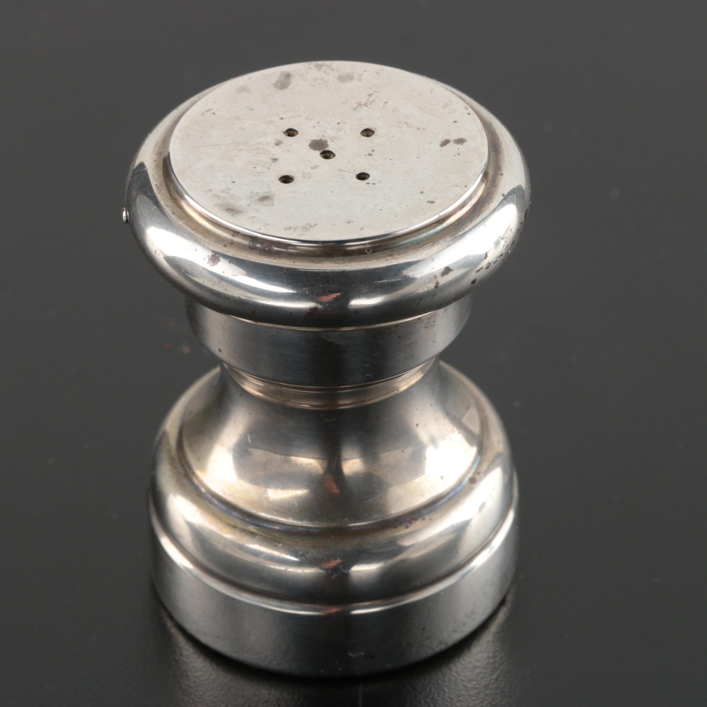 Tiffany & Co. "Capstan" Sterling Silver Salt and Pepper Shakers EBTH