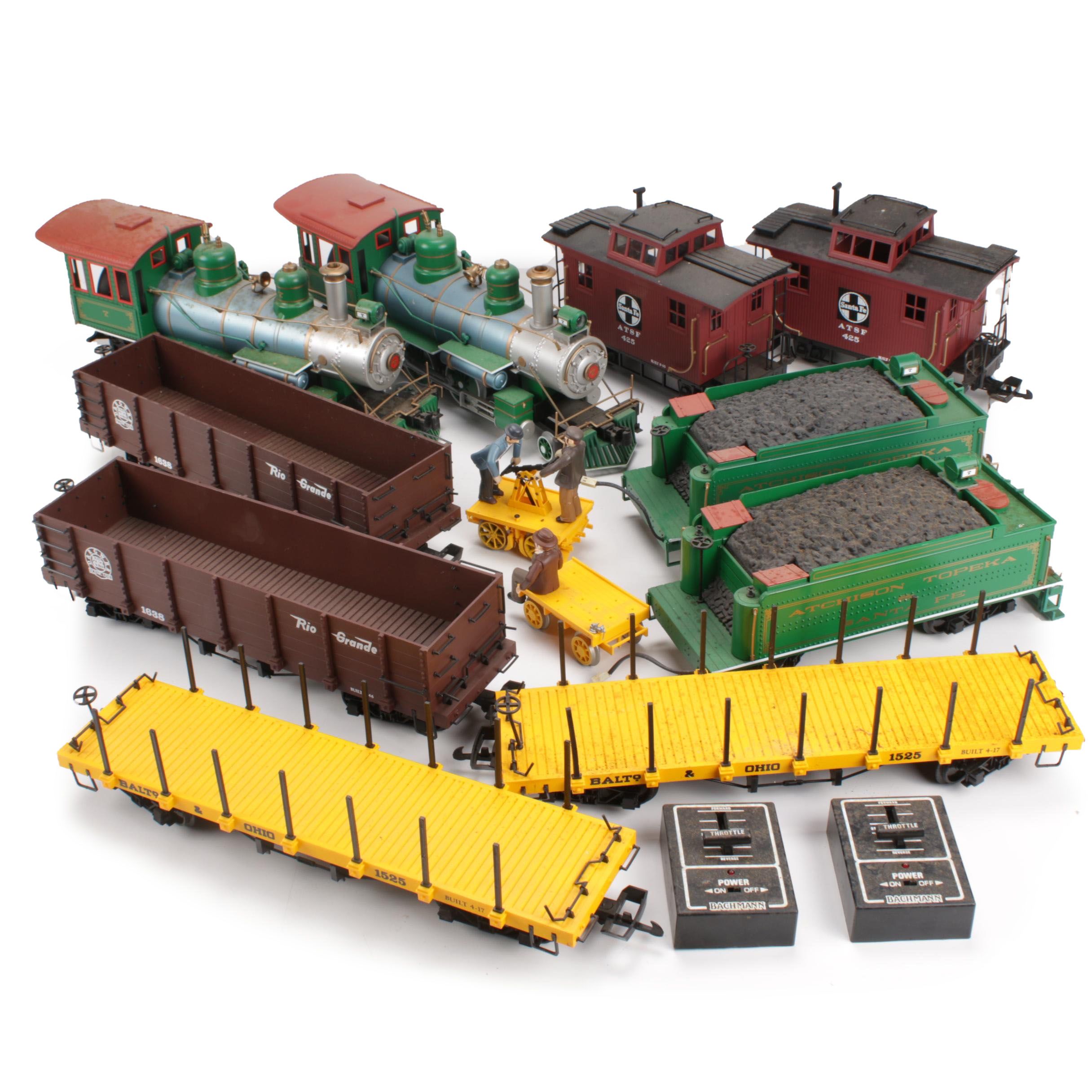 battery powered g scale locomotives