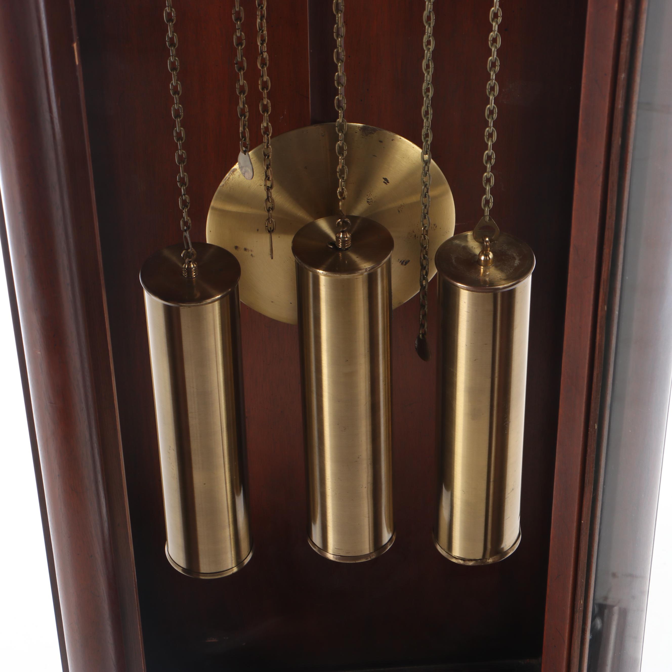 Colonial Mfg. Co. Zeeland Walnut Wood Cased Grandfather Clock EBTH