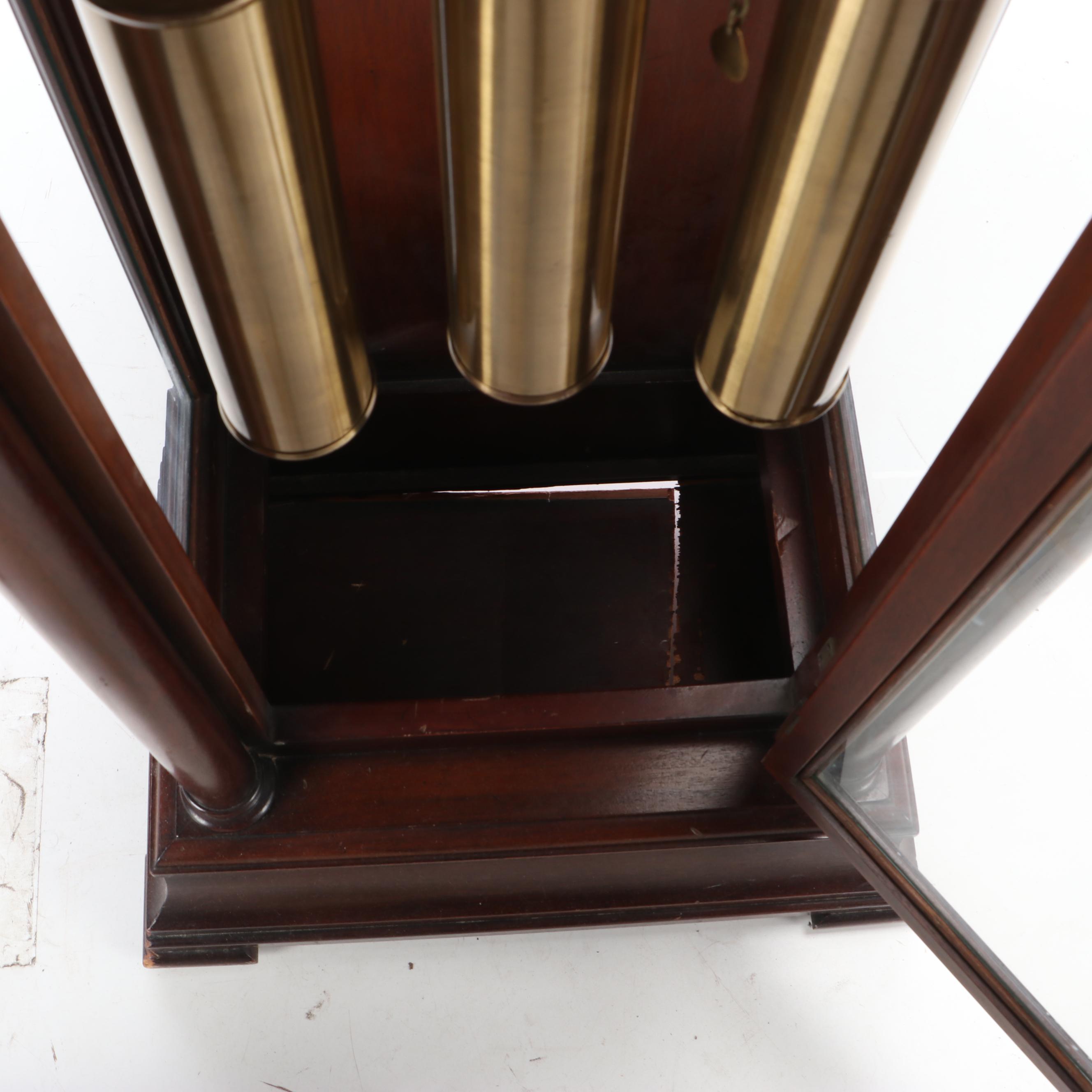 Colonial Mfg. Co. Zeeland Walnut Wood Cased Grandfather Clock EBTH