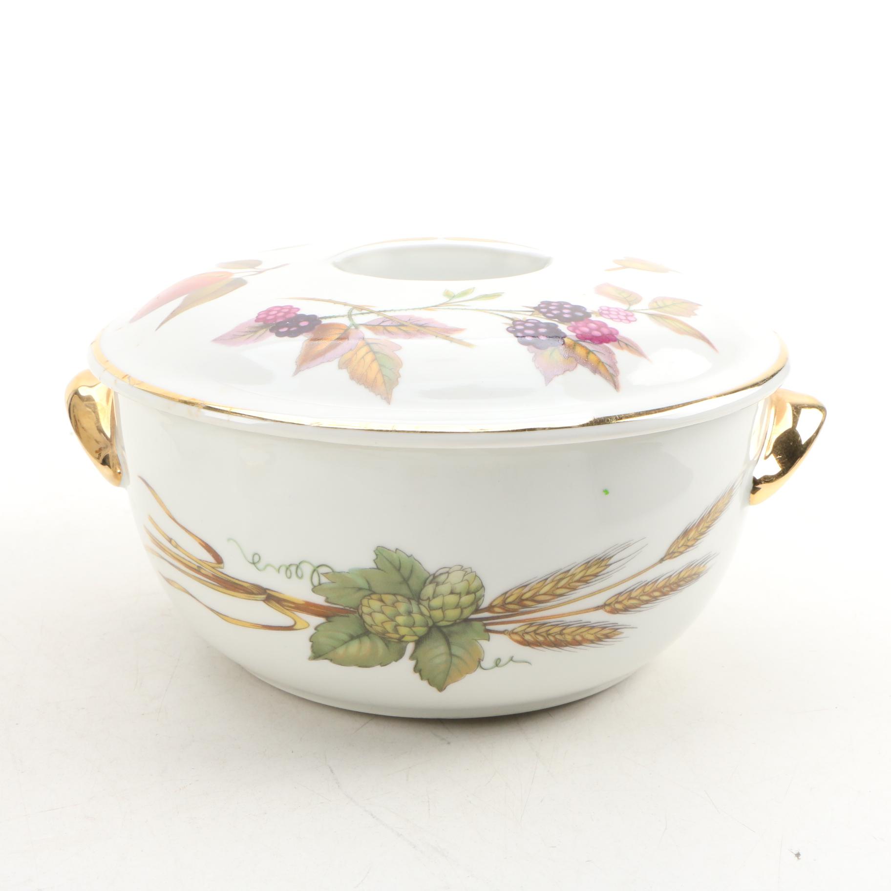 Royal Worcester "Evesham" Porcelain Serveware EBTH