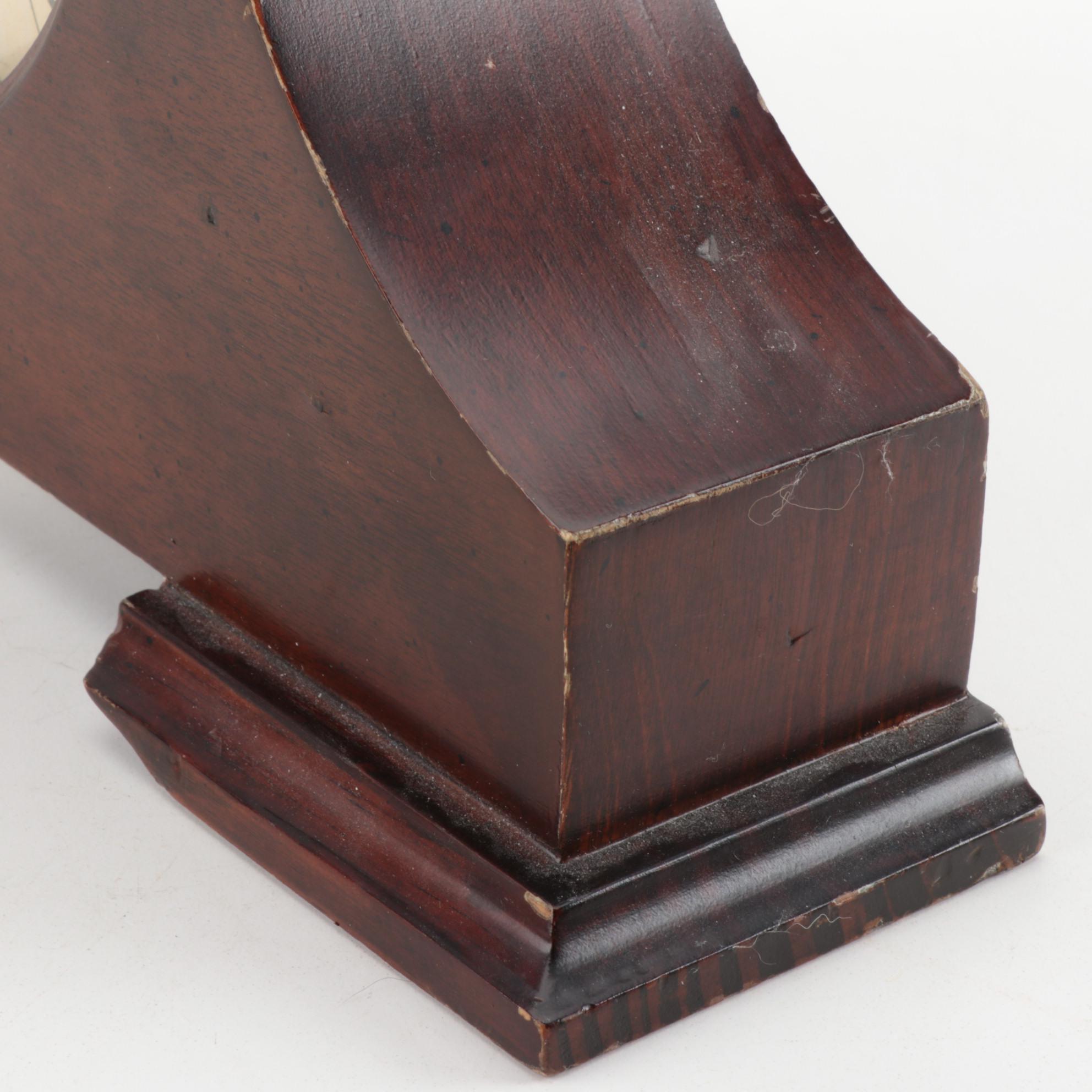 Howard Miller "Humphrey" Tambour Style Mantel Clock EBTH