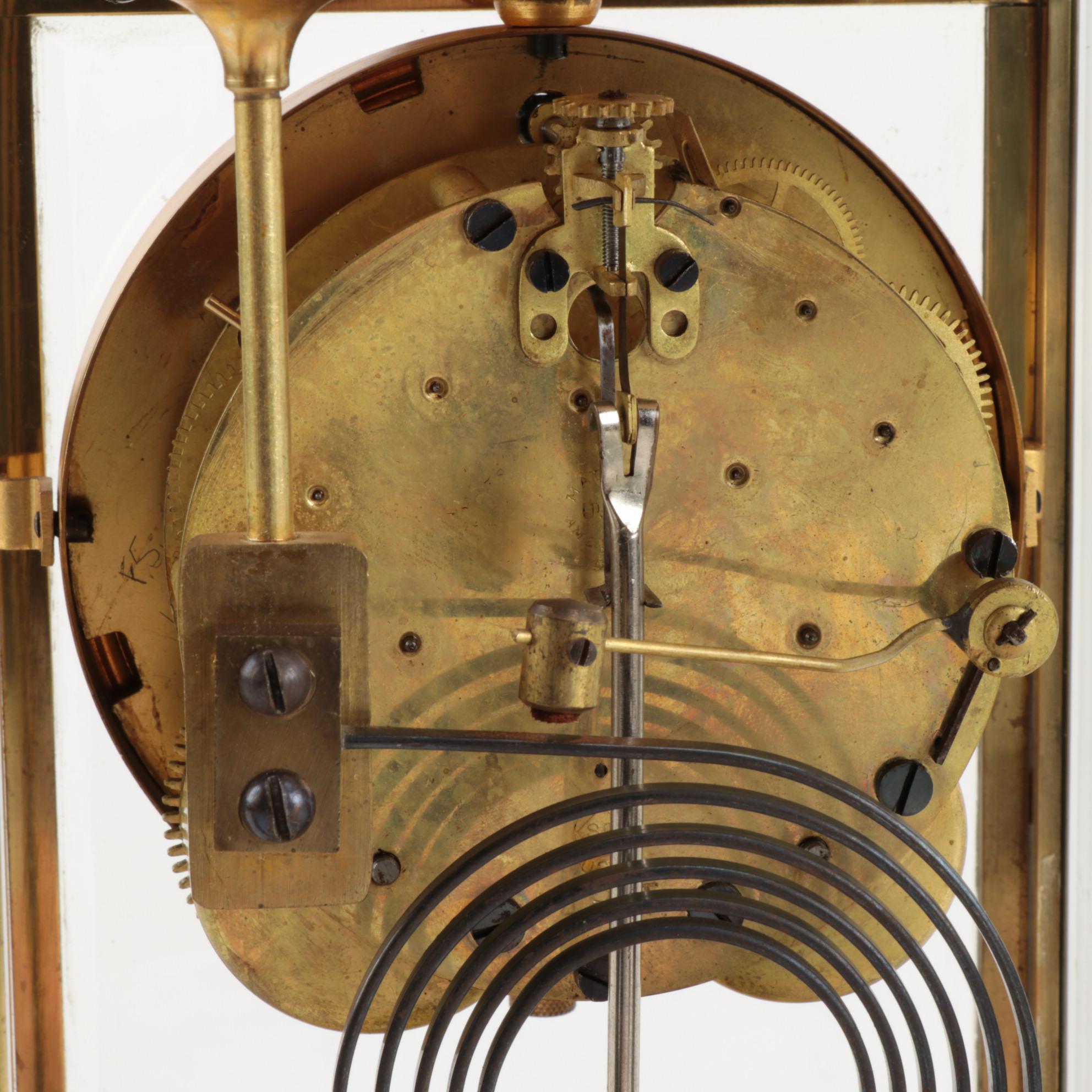 Seth Thomas Brass Mantel Clock, Early 20th Century EBTH