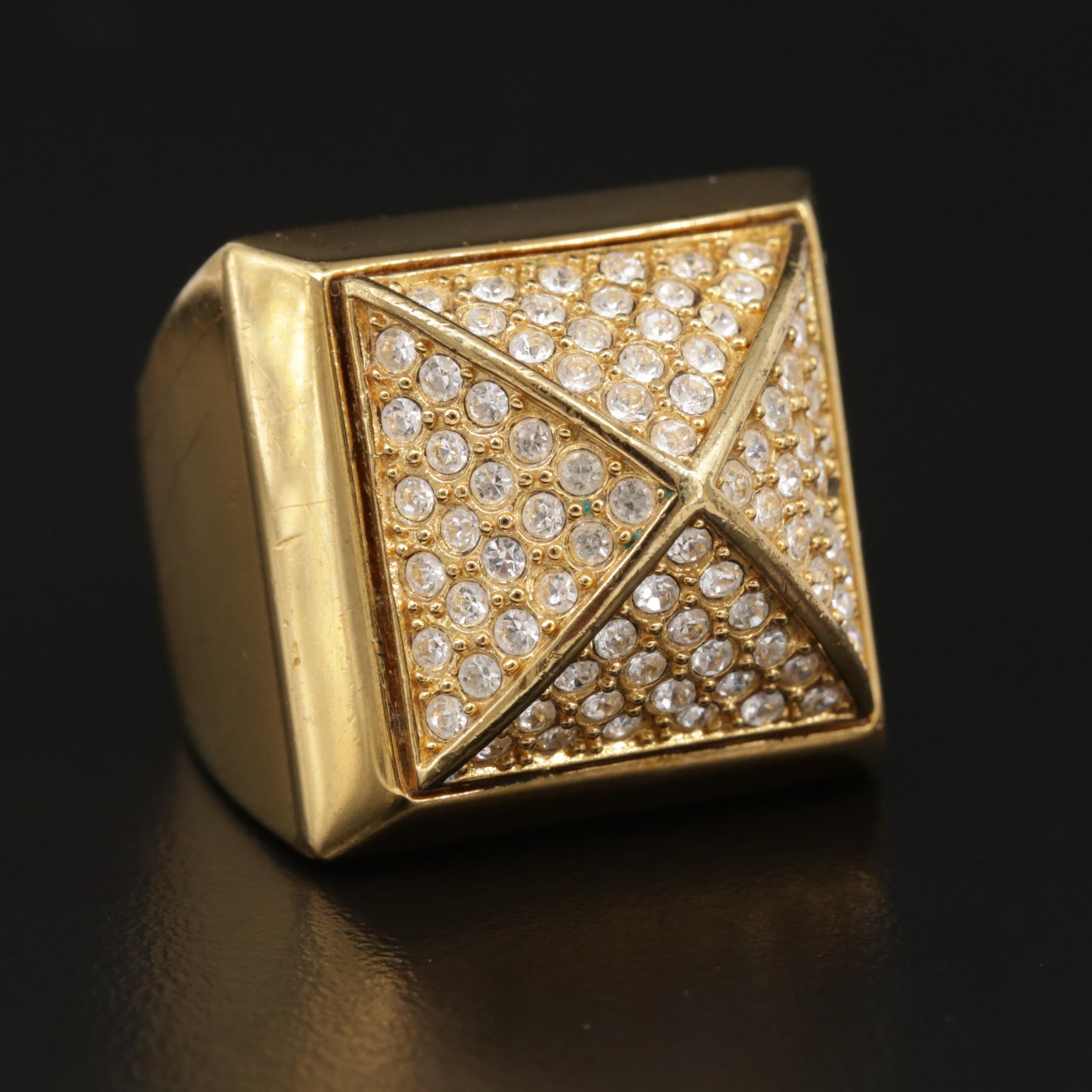 michael kors pyramid ring