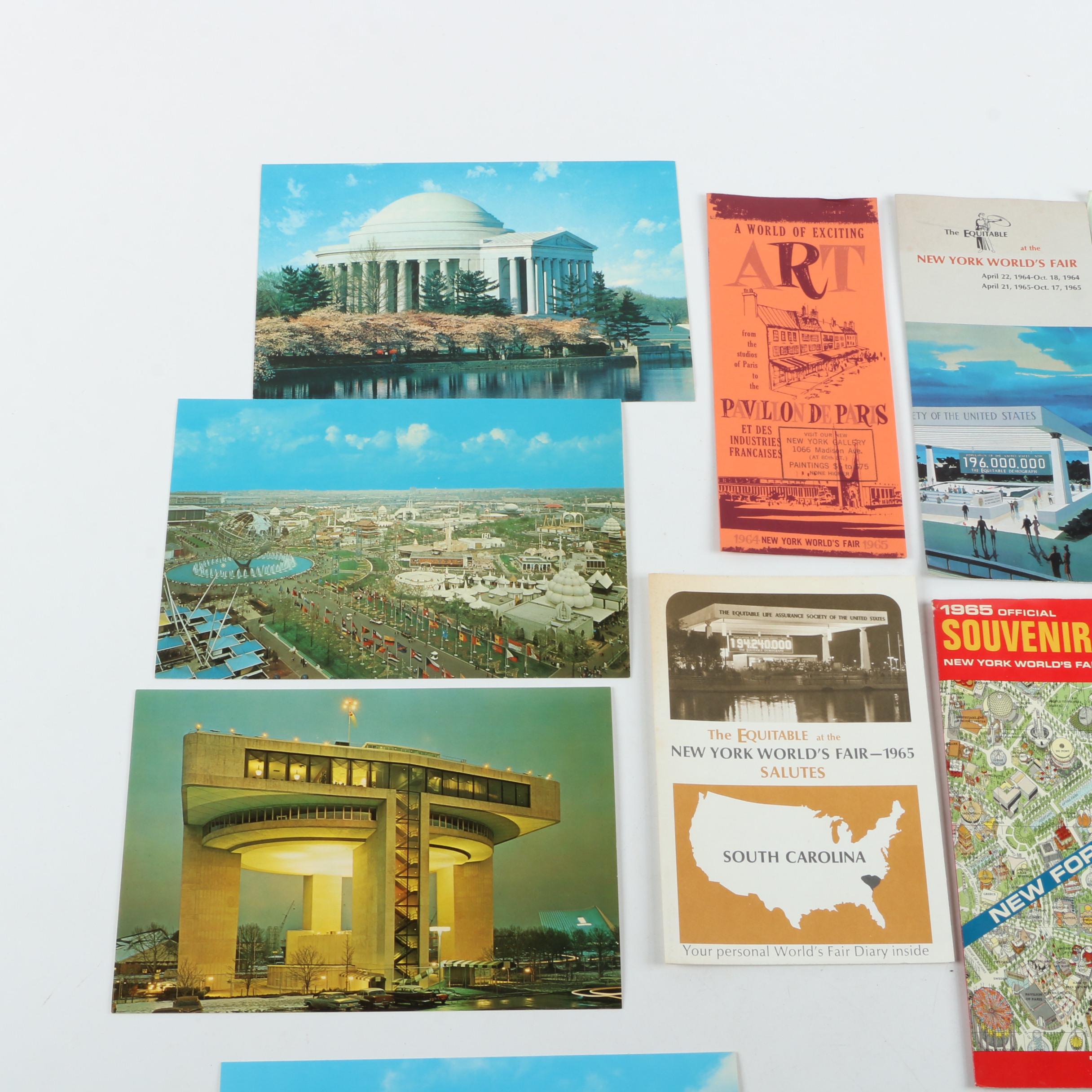 1964/1965 New York World's Fair Memorabilia and Other World's Fair