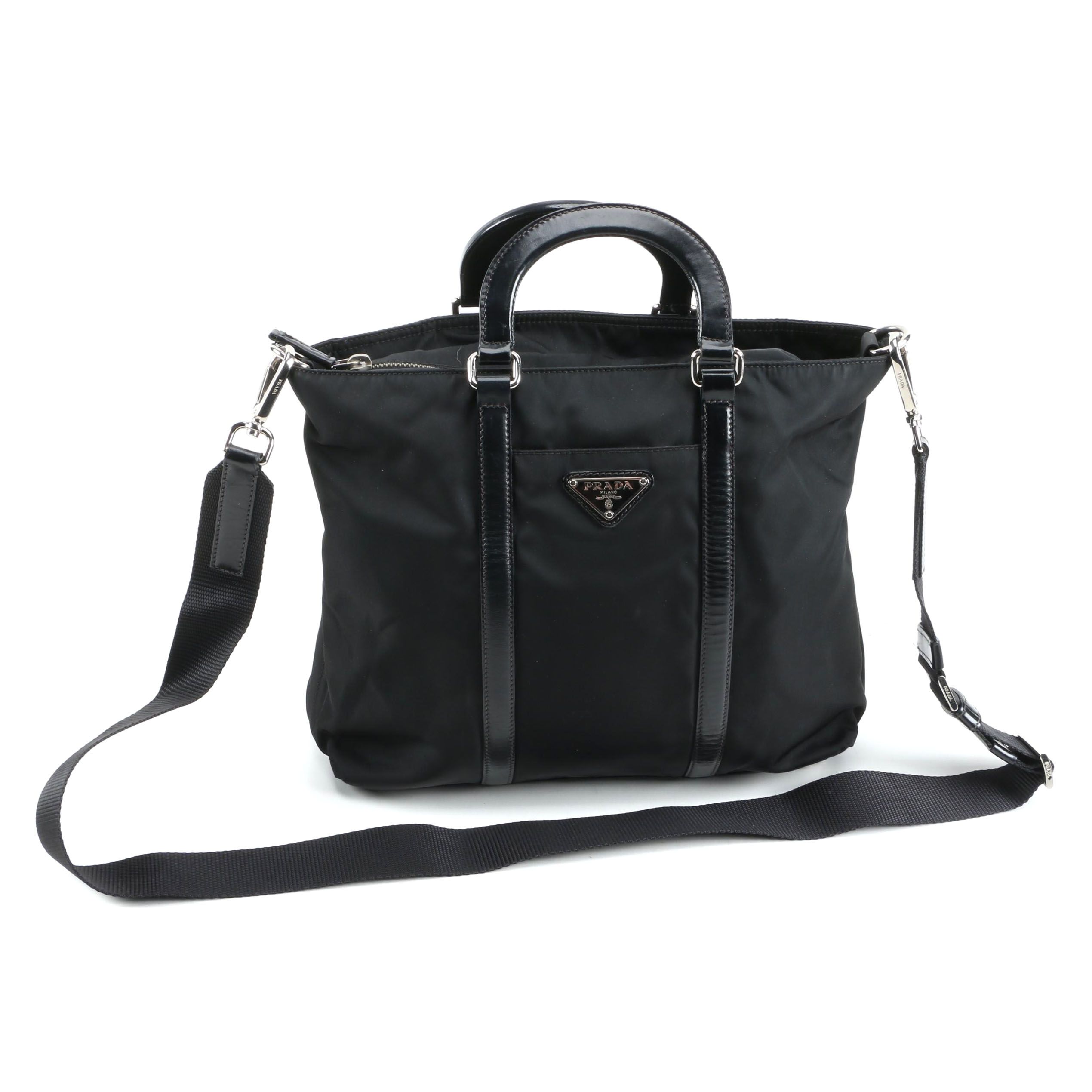 prada dome bag nylon