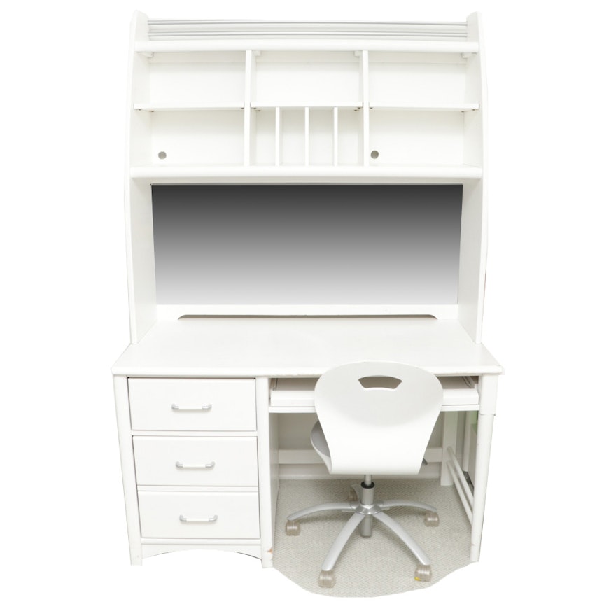 Stanley Furniture Young America Student Hutch Desk And Chair Ebth