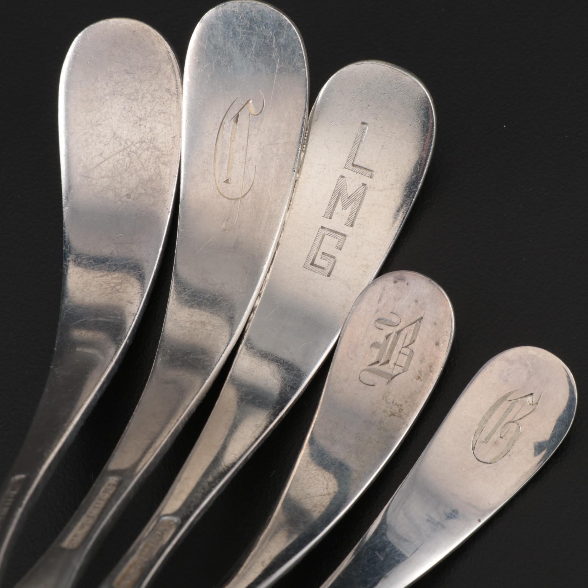 Stieff "Stieff Rose" Sterling Gravy and Cream Ladles, Early/Mid 20th Century EBTH