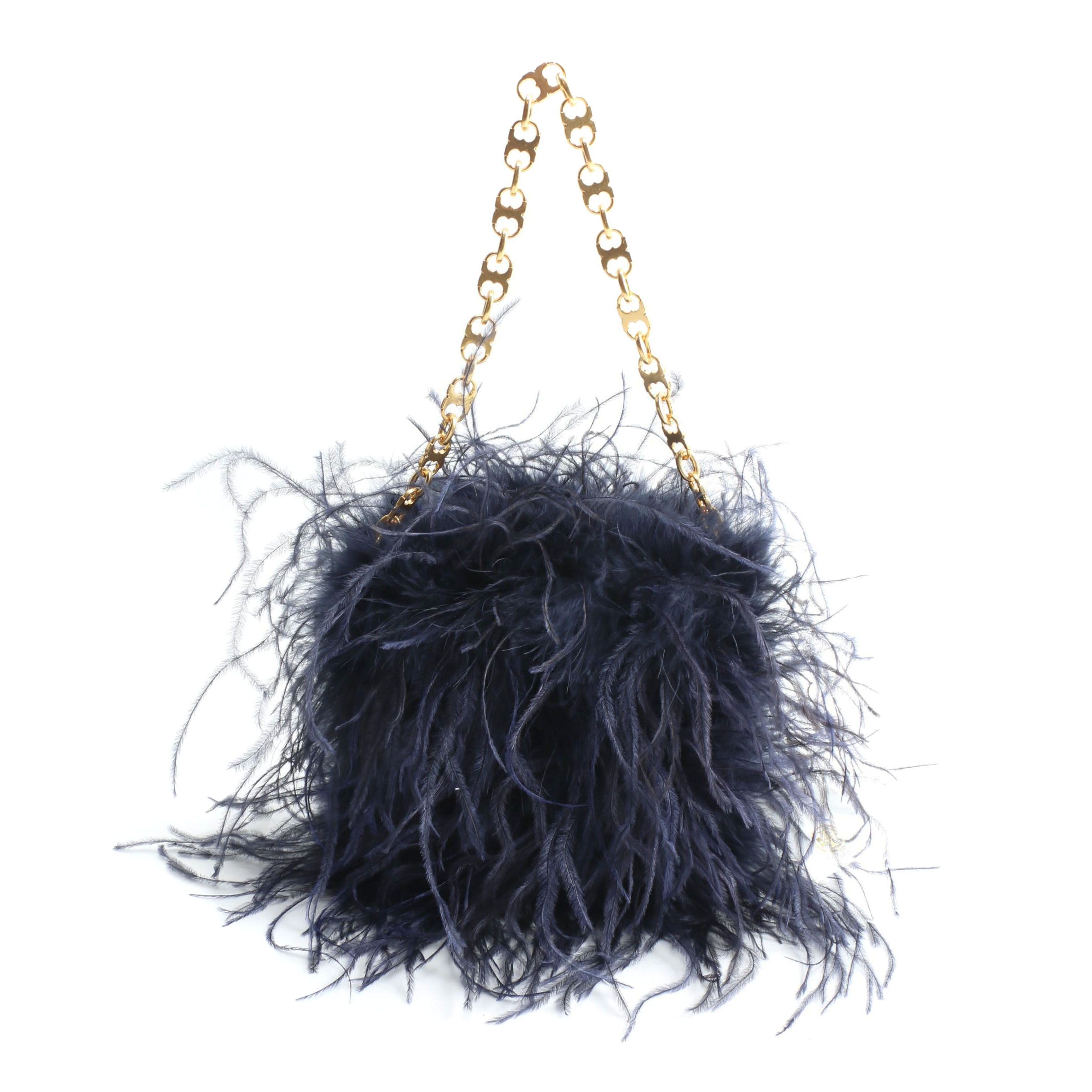tory burch feather bag