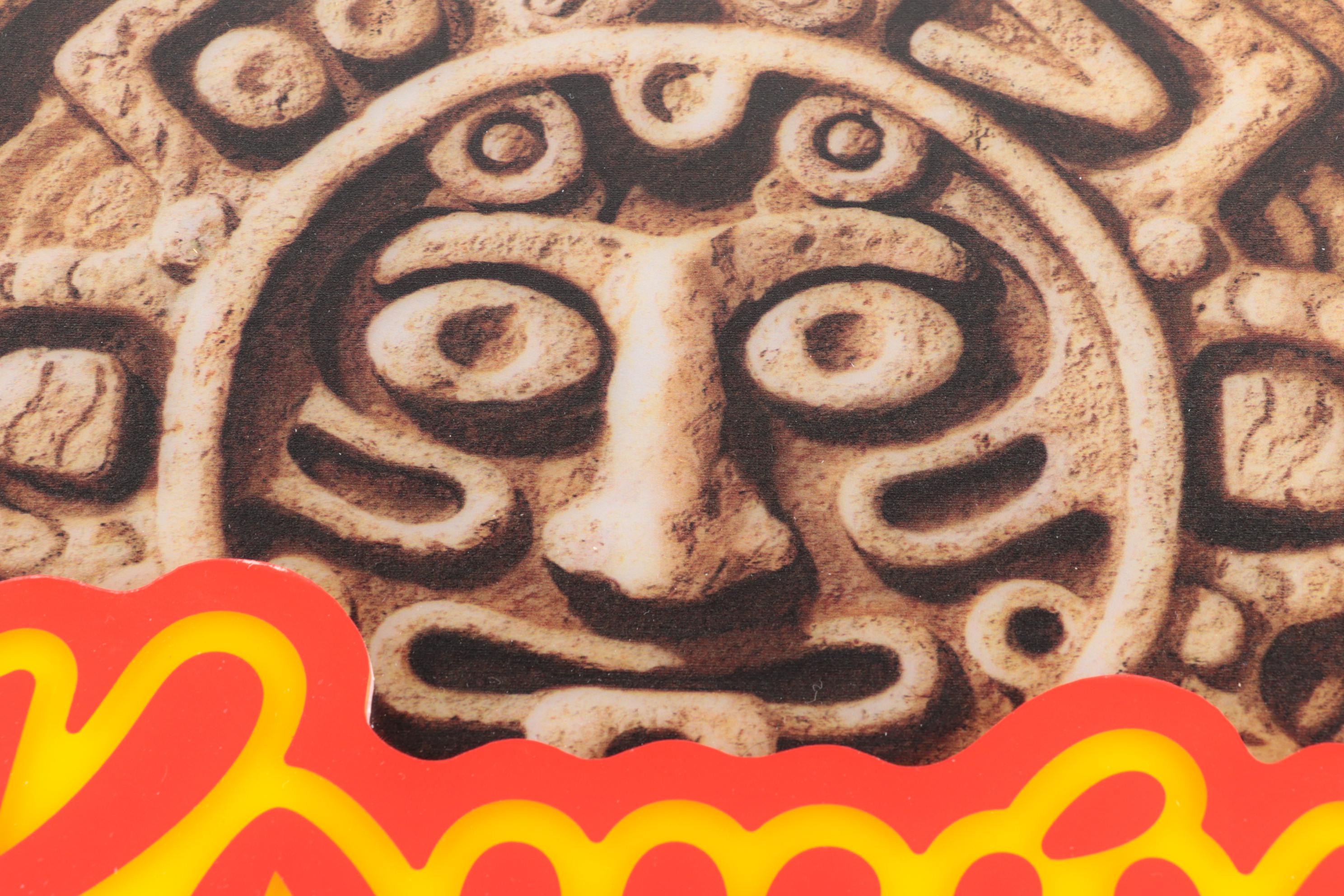 Kahlua Backlit Mayan Calendar Advertising Sign | EBTH